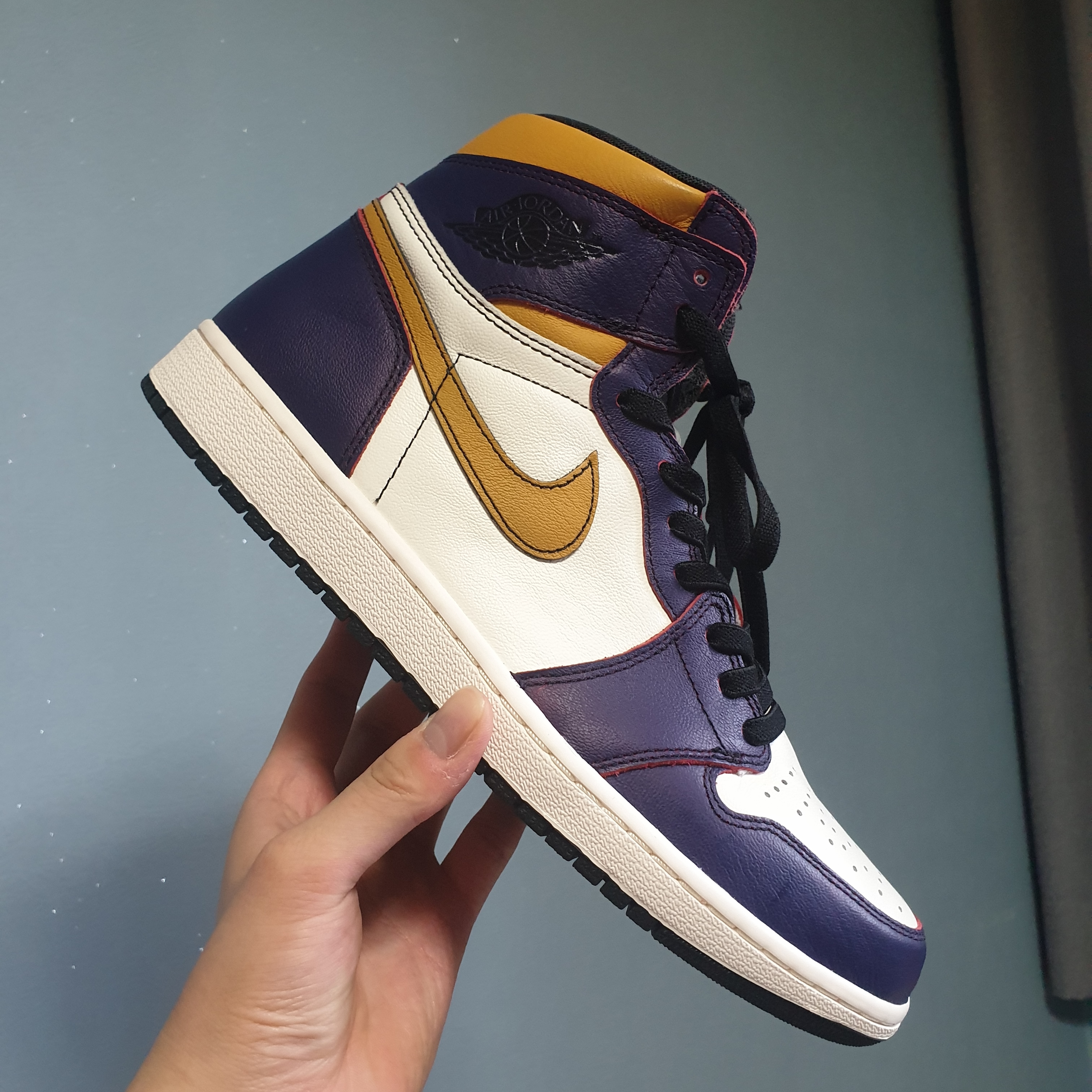 Jordan 1 Retro High OG Defiant SB LA to Chicago 착용 스타일 - 1