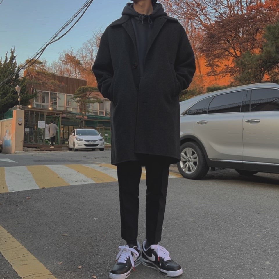 Nike x Peaceminusone Air Force 1 Low Para-Noise 착용 스타일