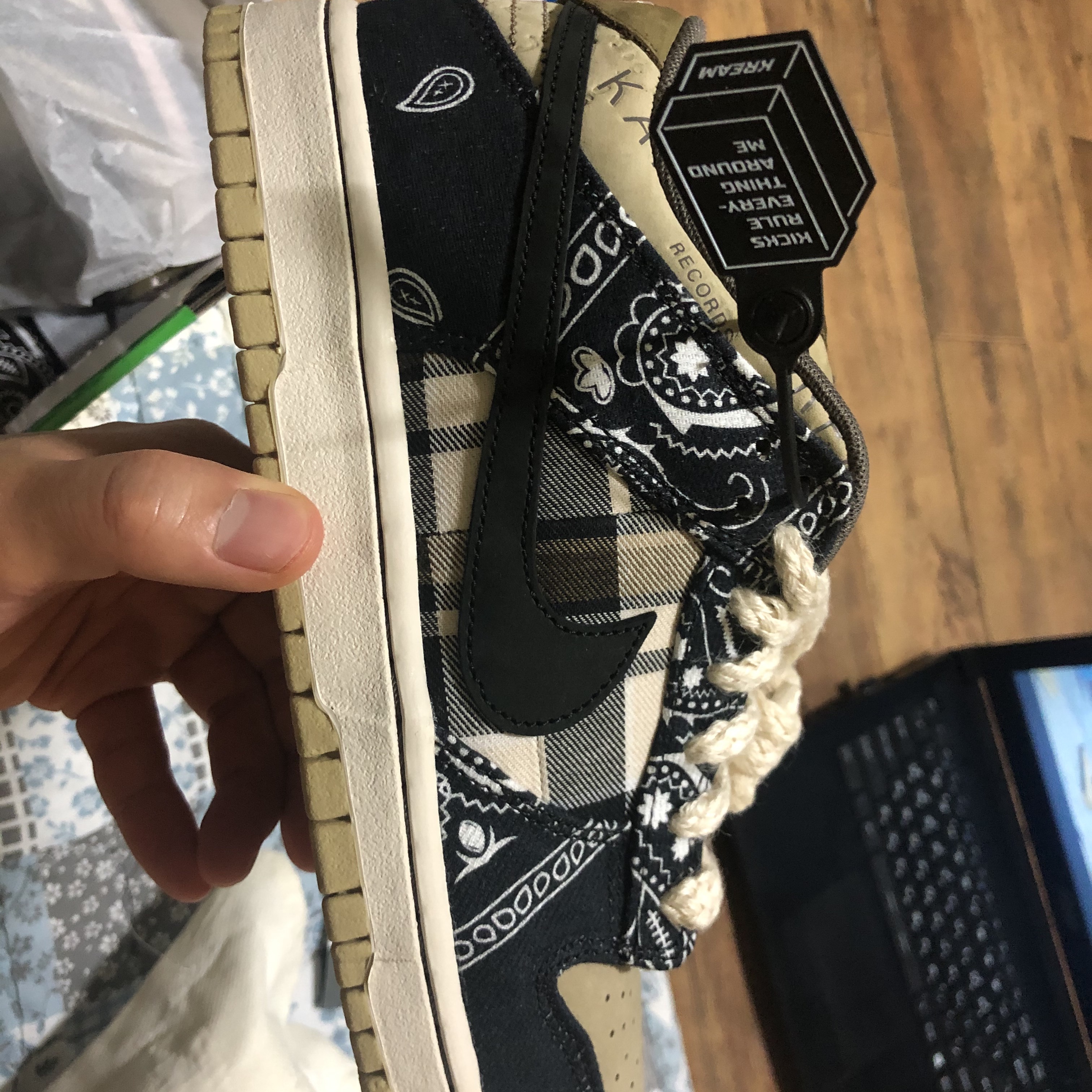 Nike x Travis Scott SB Dunk Low 착용 스타일 - 2