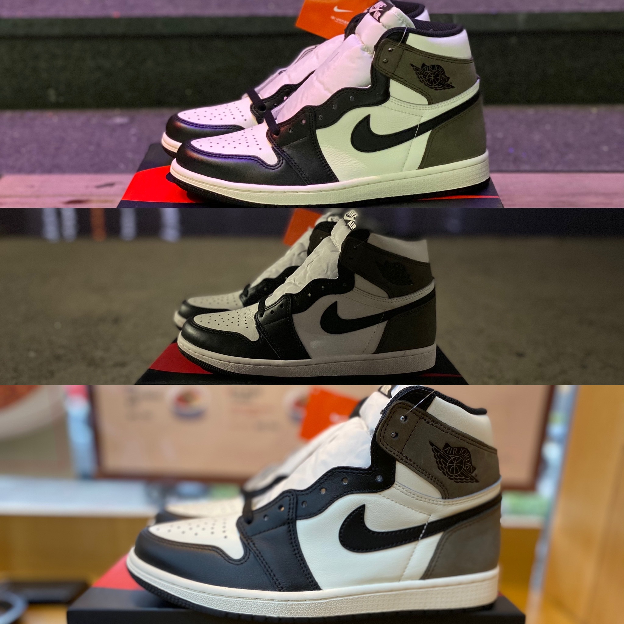 Jordan 1 Retro High OG Black Mocha 착용 스타일