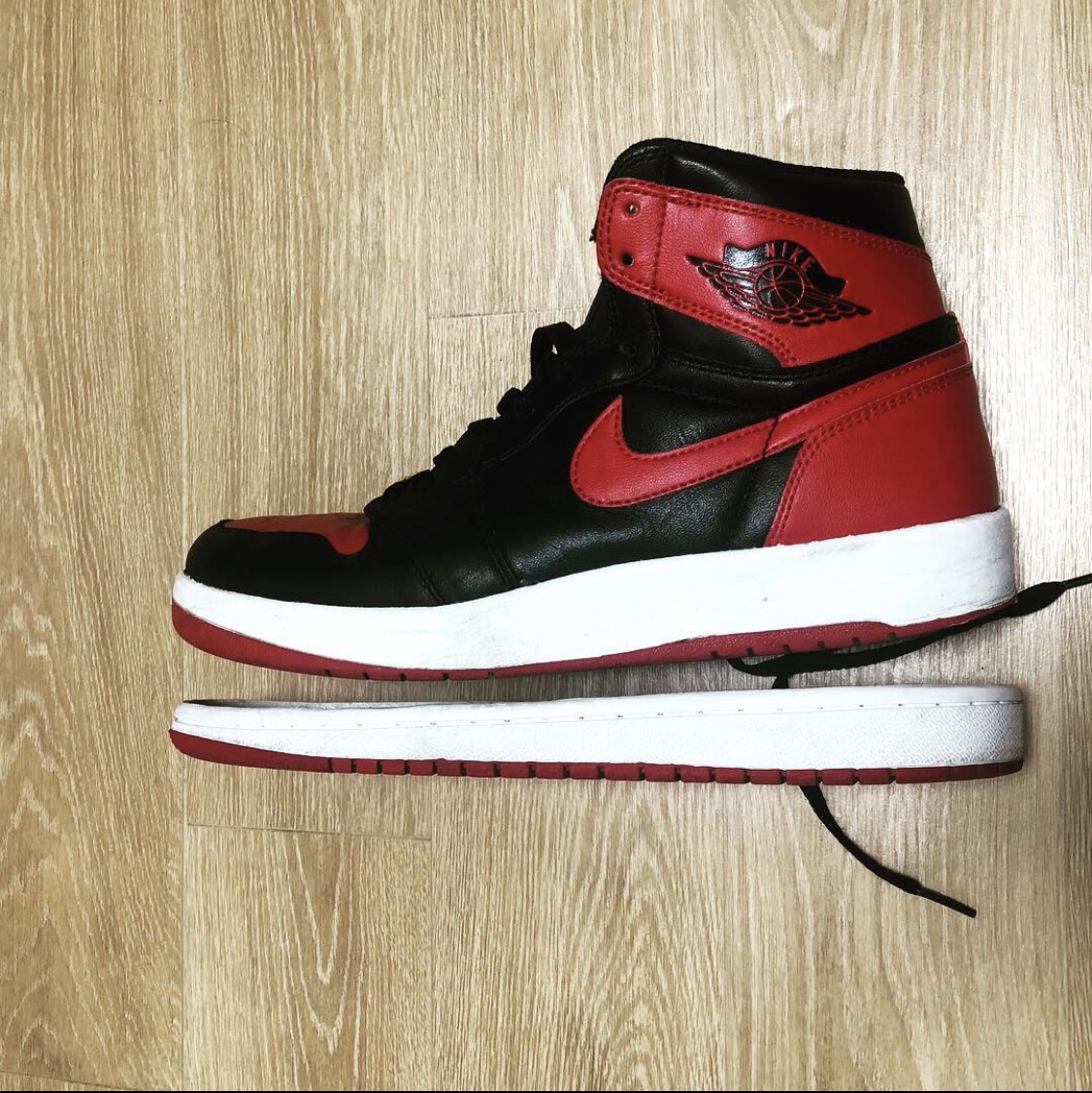 Jordan 1.5 Retro Bred 착용 스타일 - 1