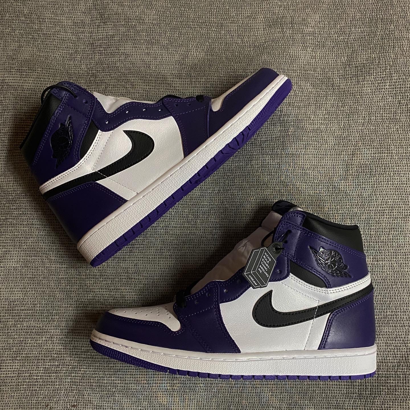 Jordan 1 Retro High OG Court Purple 2020 착용 스타일