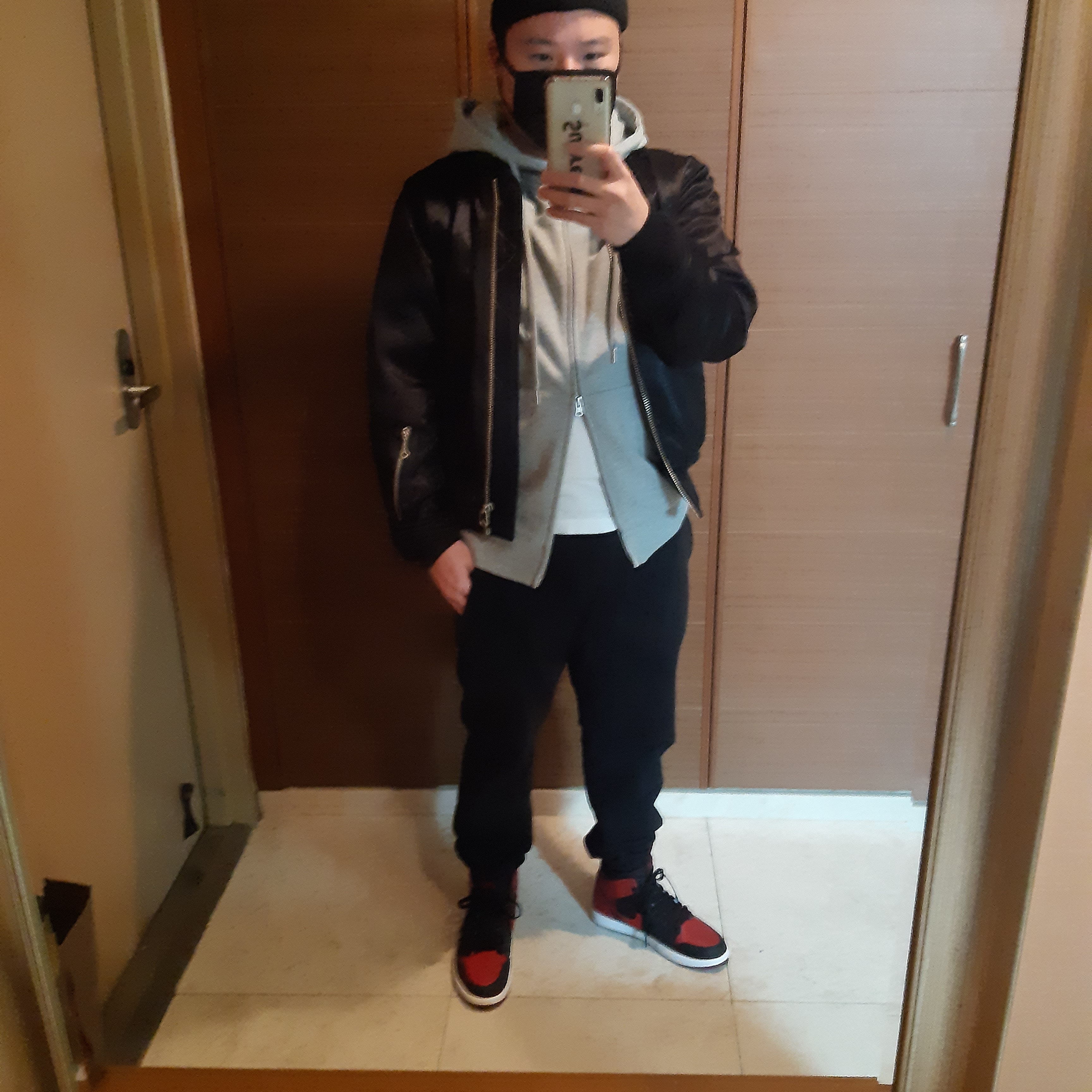 Jordan 1 Retro High OG Bred Banned 2016 착용 스타일