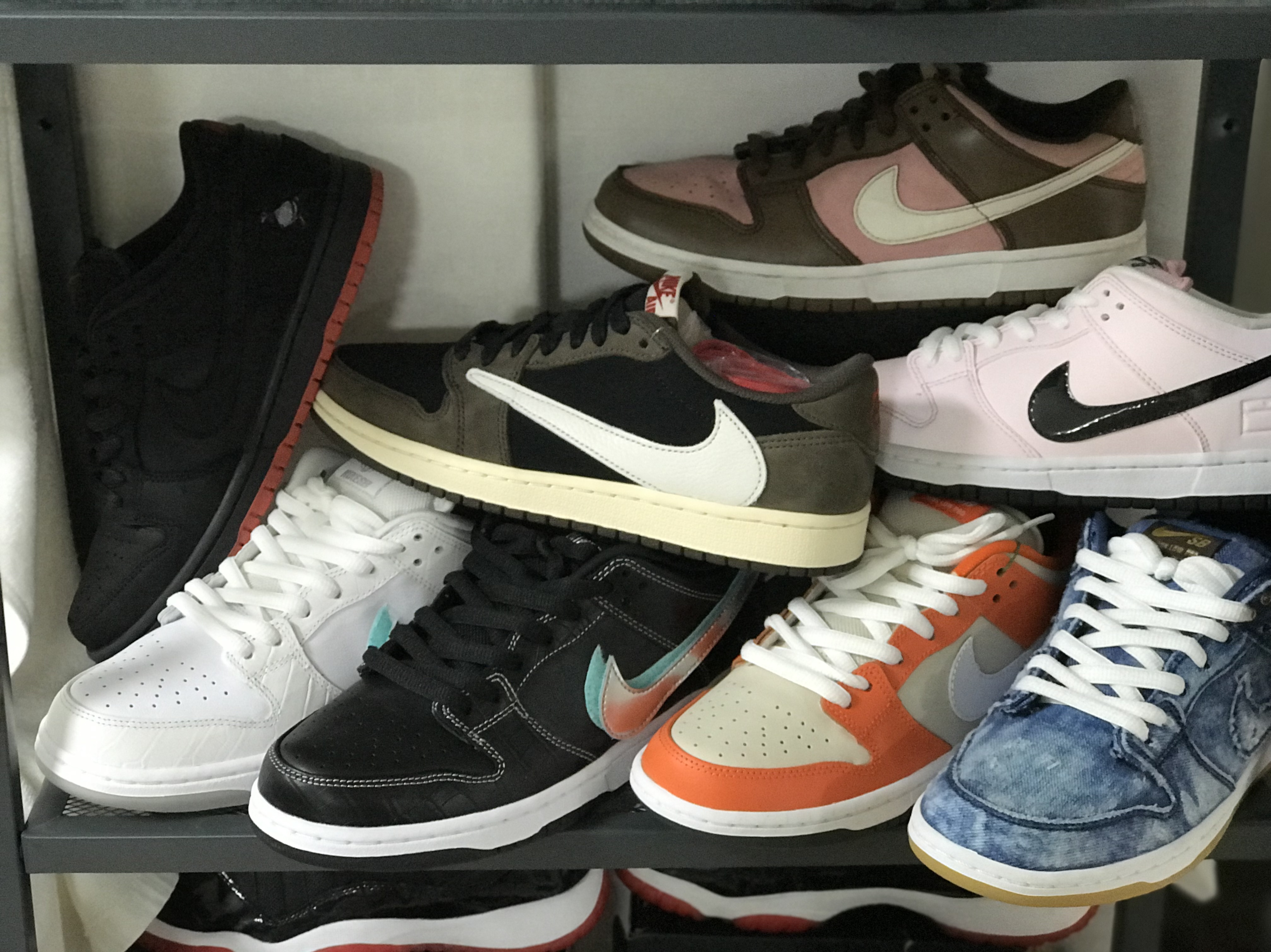 Nike x Stussy Dunk SB Low Cherry, Nike Dunk SB Low Pink Box 착용 스타일