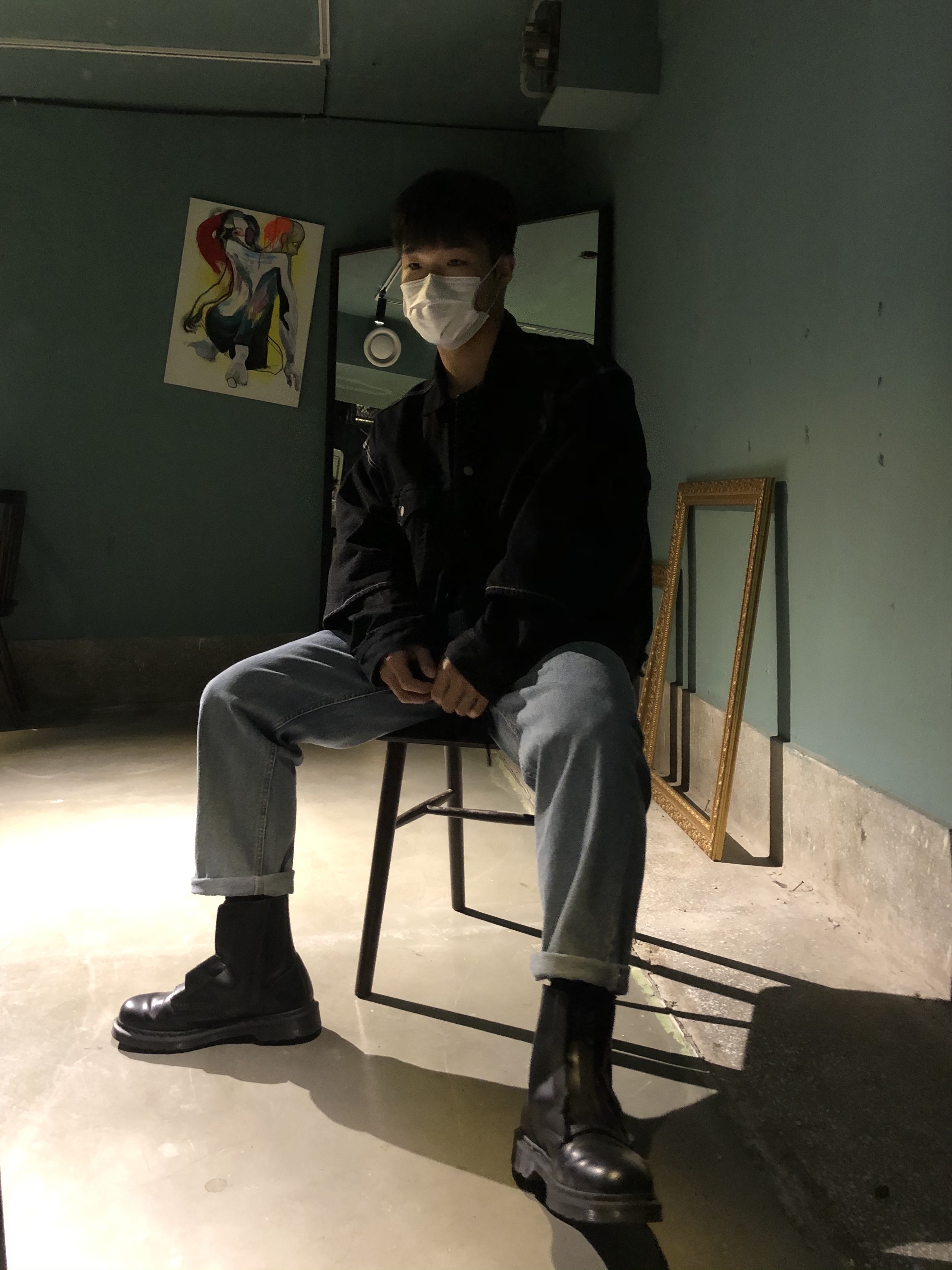 Dr. Martens x A-Cold-Wall 1460 착용 스타일 - 1