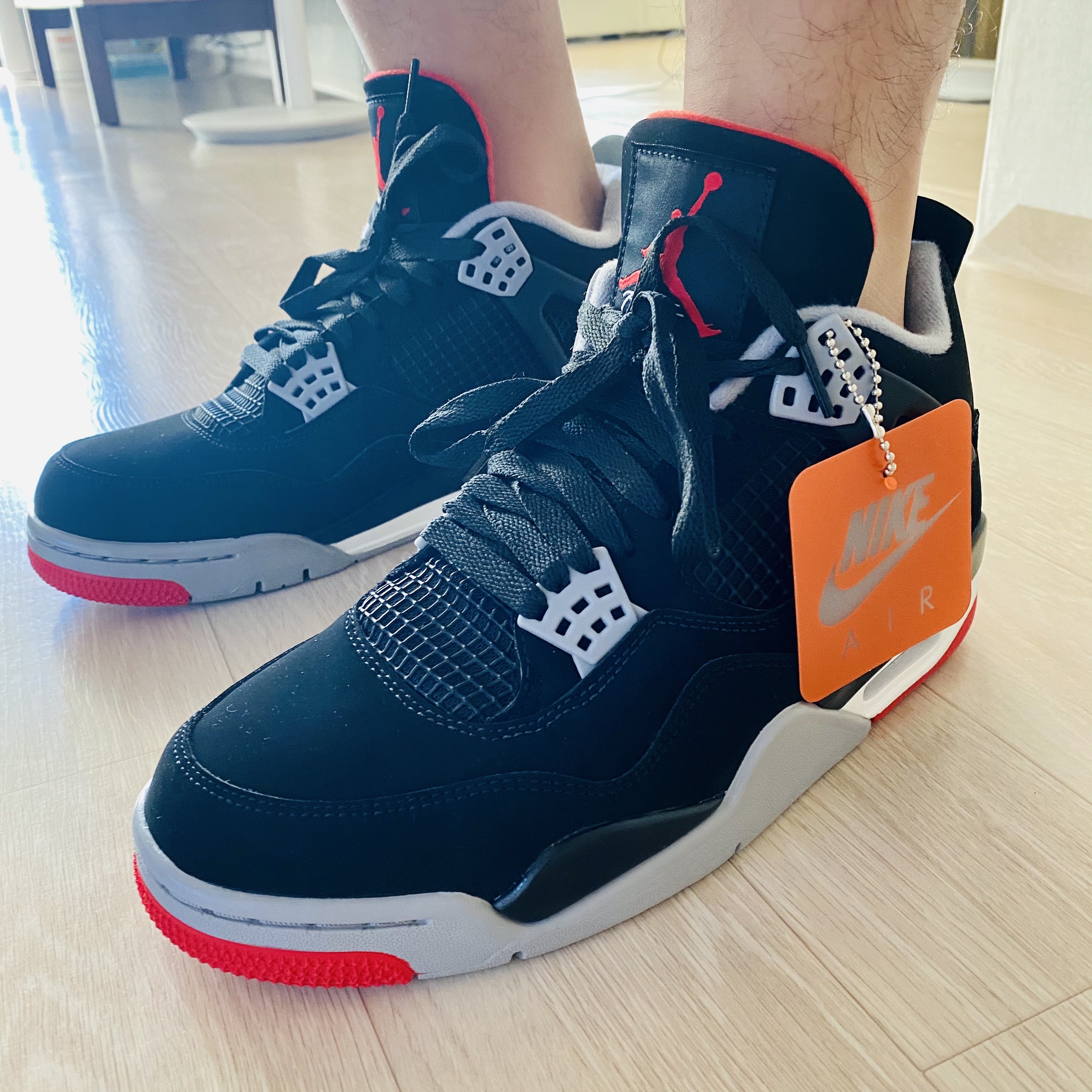 Jordan 4 Retro Bred 2019 착용 스타일