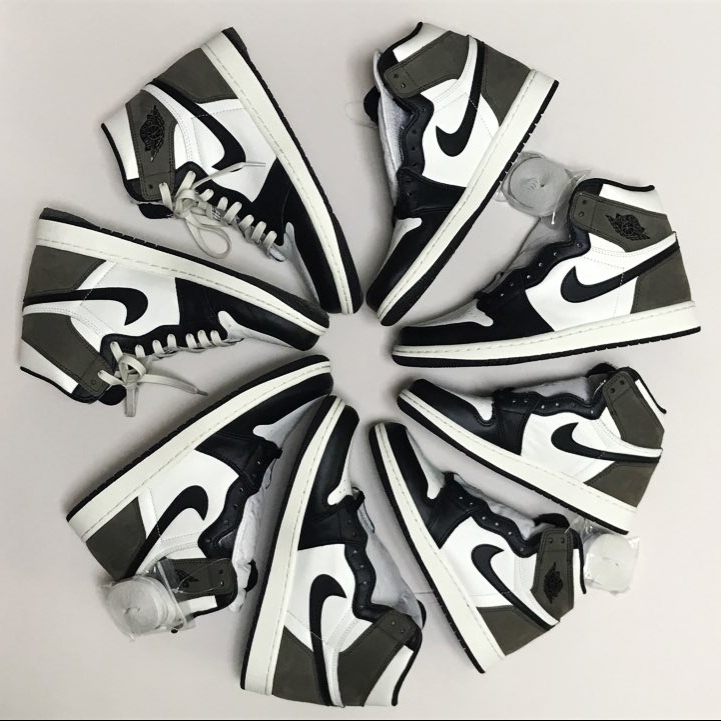 Jordan 1 Retro High OG Black Mocha, (GS) Jordan 1 Retro High OG Black Mocha 착용 스타일