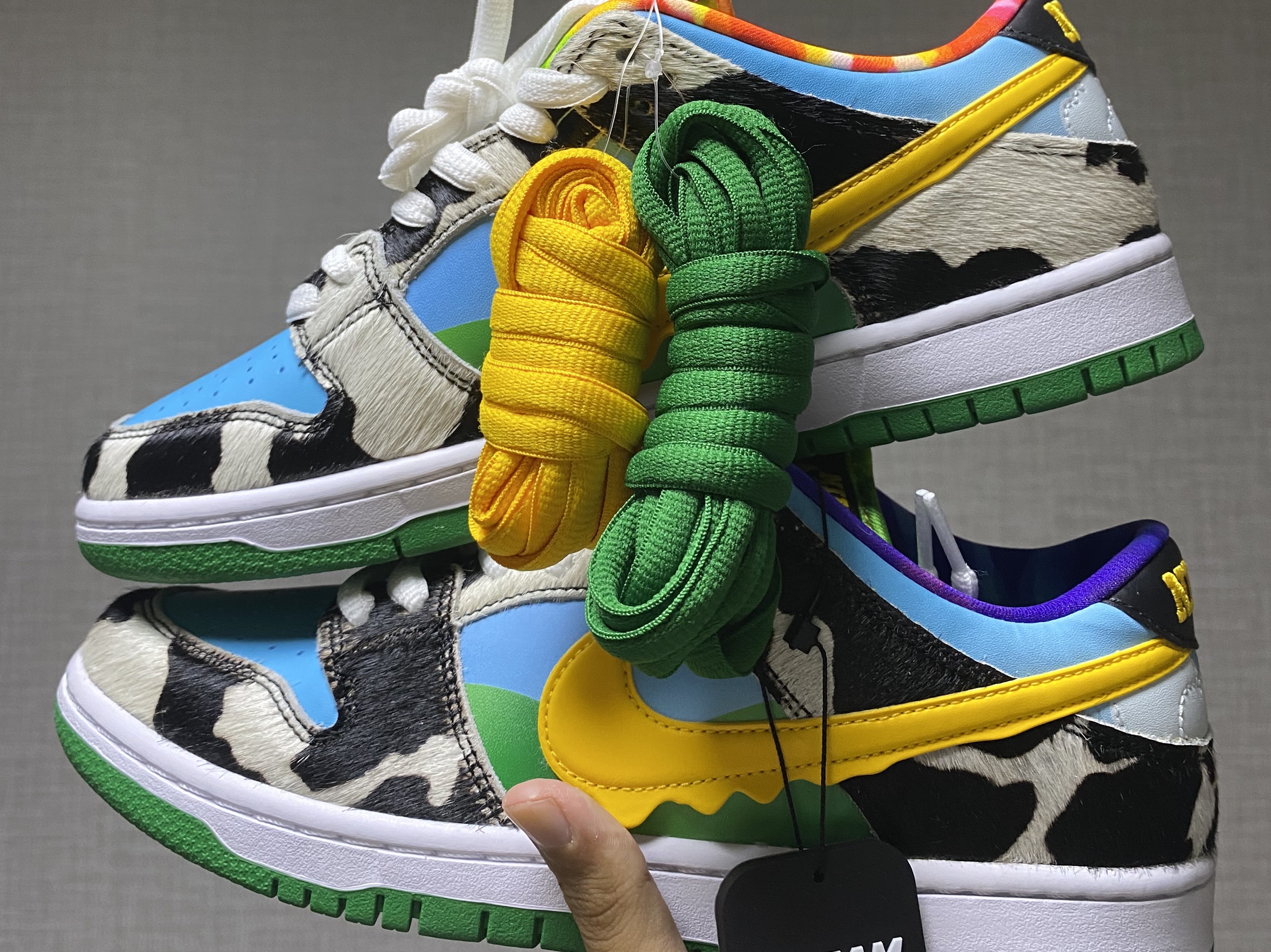 Nike x Ben & Jerry's SB Dunk Low Chunky Dunky 착용 스타일 - 3