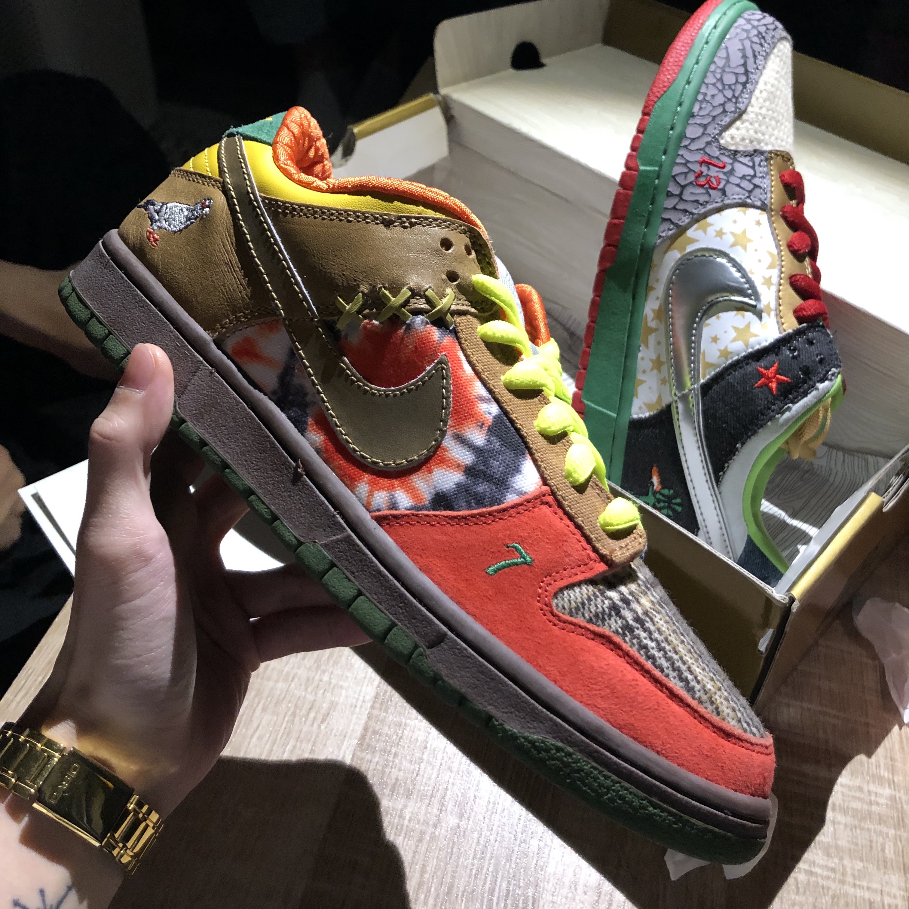Nike Dunk SB Low What the Dunk 착용 스타일