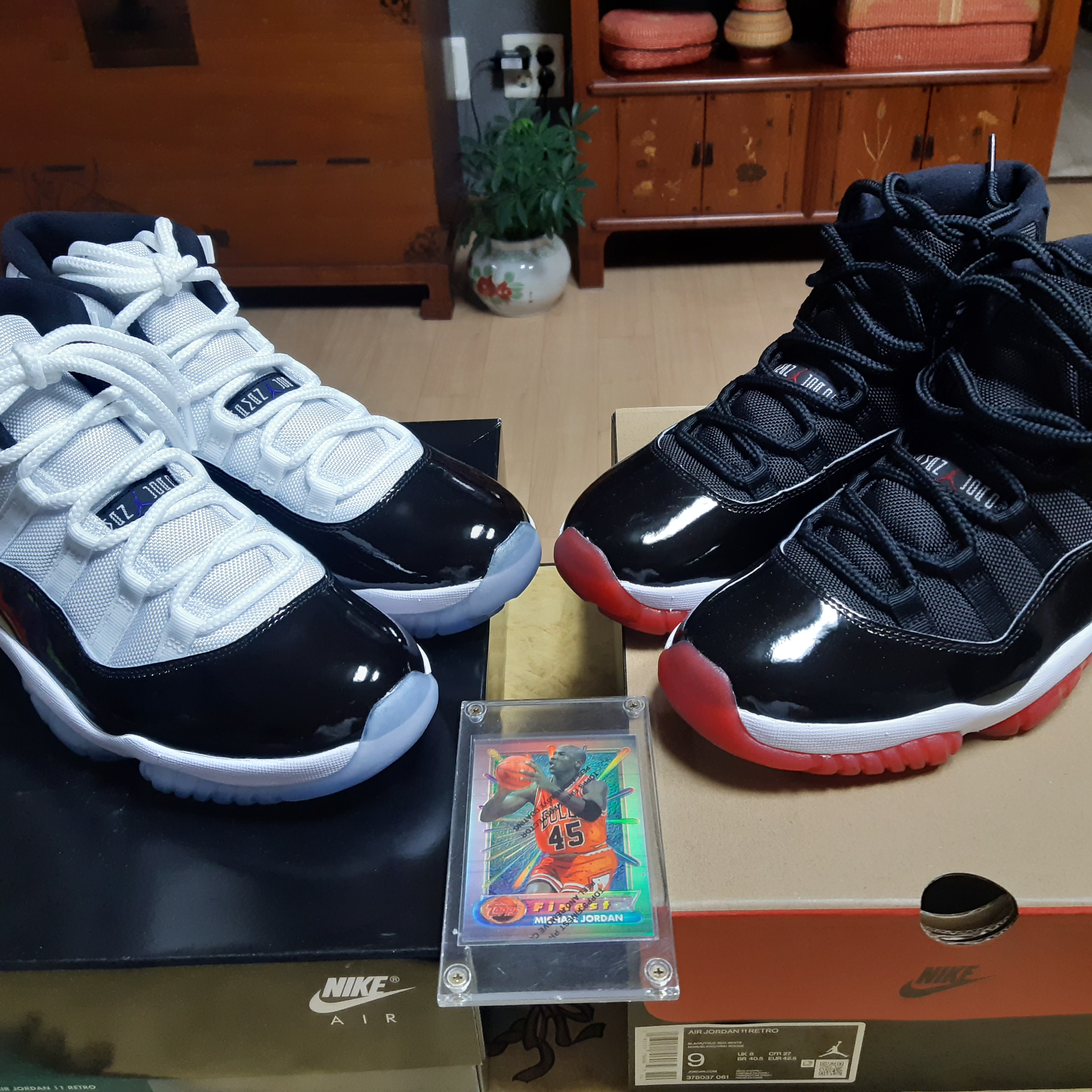 Jordan 11 Retro Bred 2019 착용 스타일