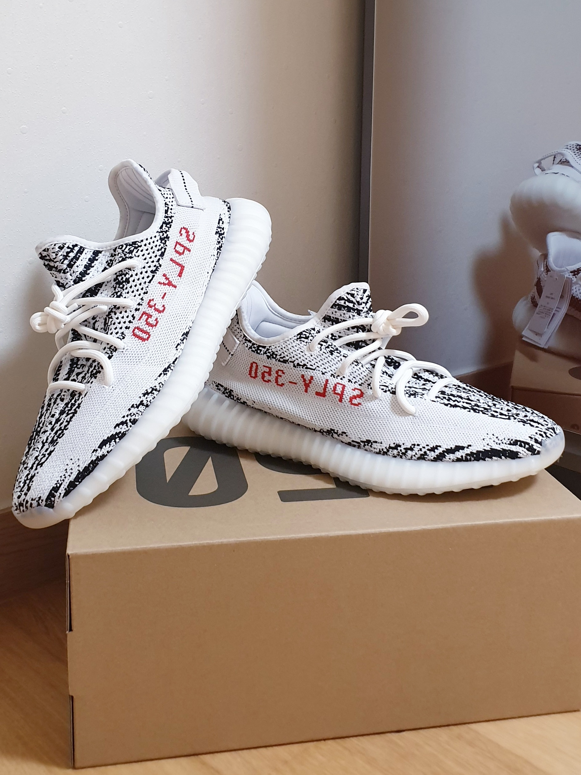 Adidas Yeezy Boost 350 V2 Zebra 2017/2019/2020 착용 스타일