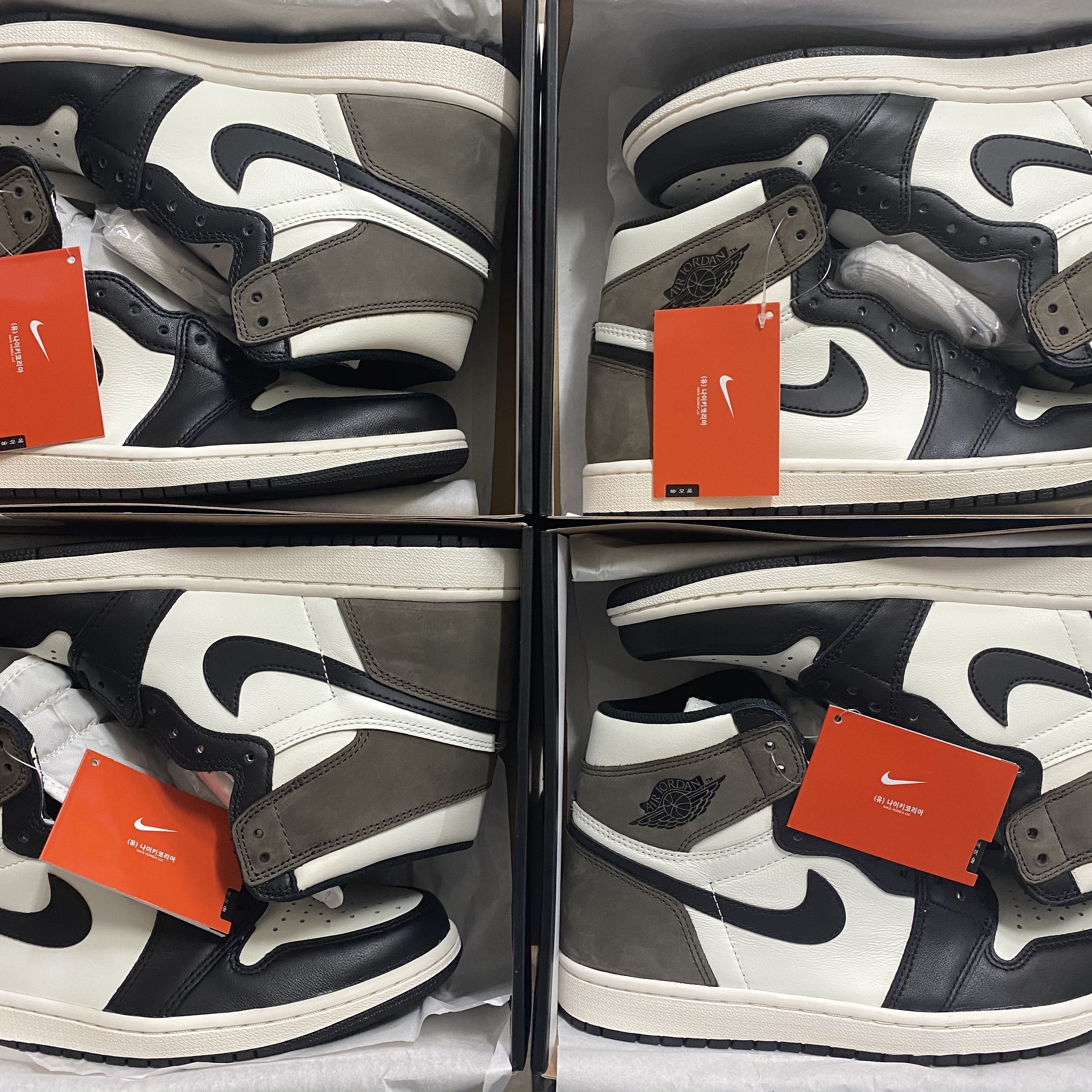 Jordan 1 Retro High OG Black Mocha 착용 스타일