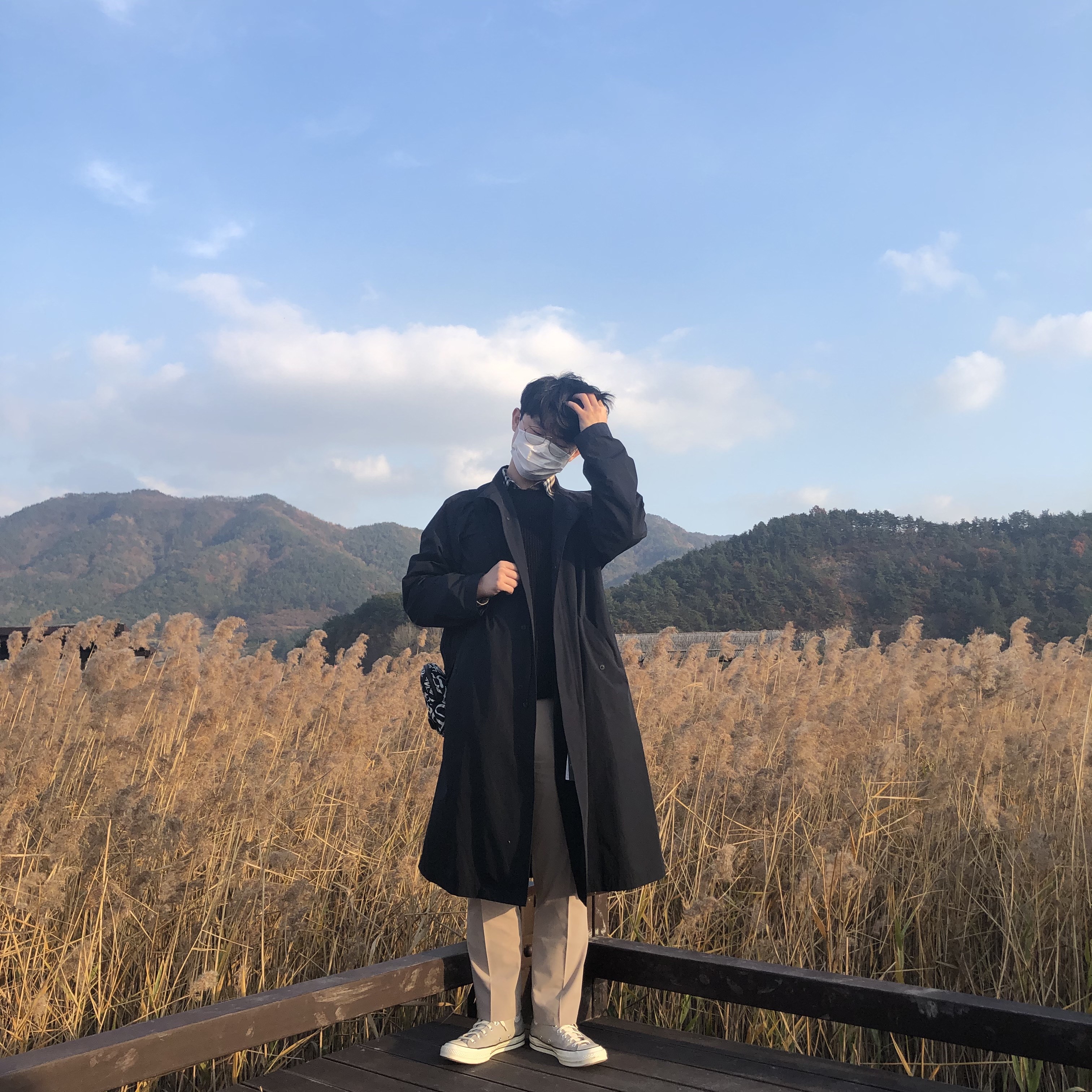 Converse x Fear of God Essentials Chuck 70 Hi Grey 착용 스타일