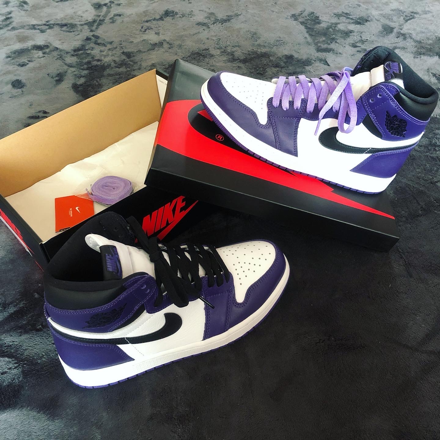 Jordan 1 Retro High OG Court Purple 2020 착용 스타일