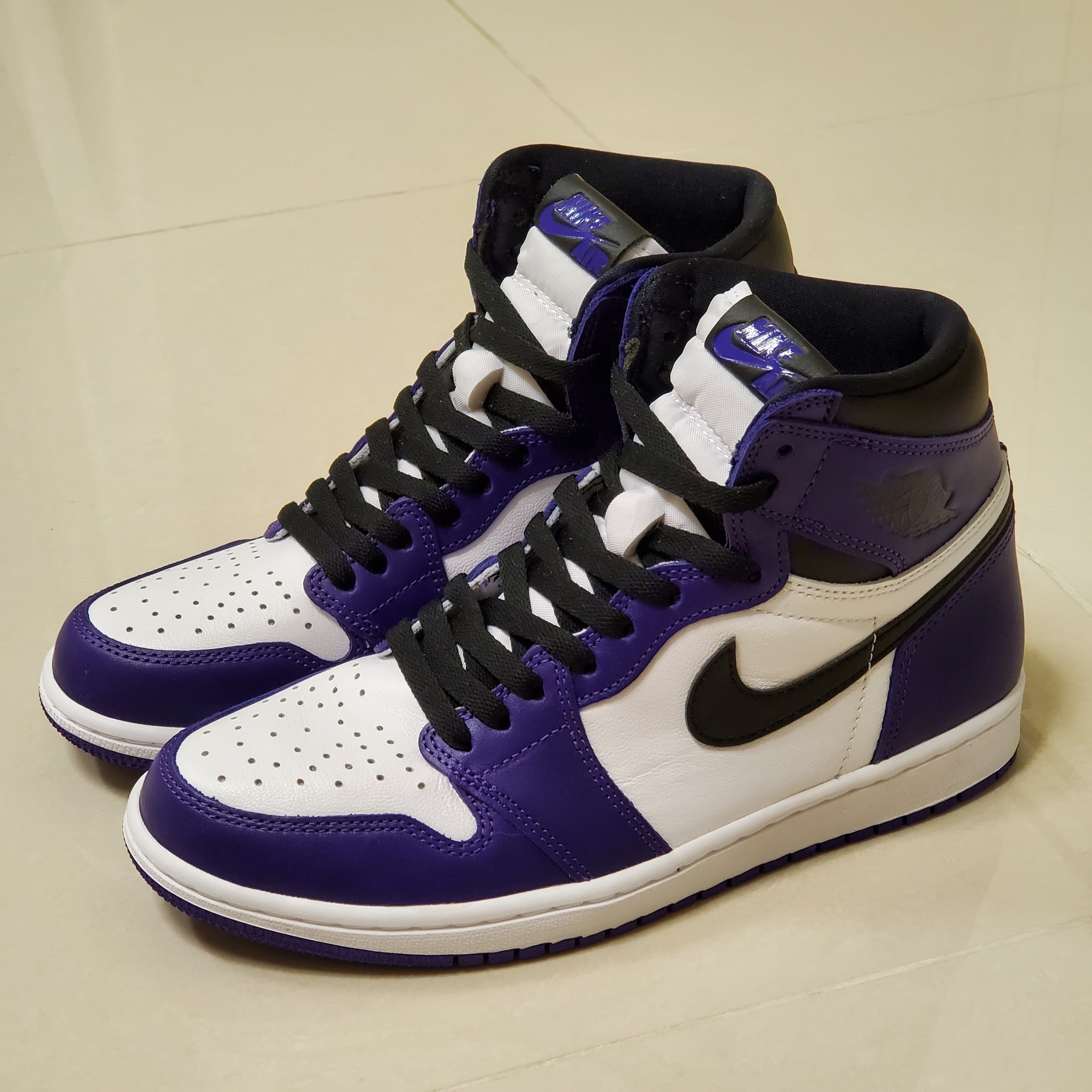 Jordan 1 Retro High OG Court Purple 2020 착용 스타일