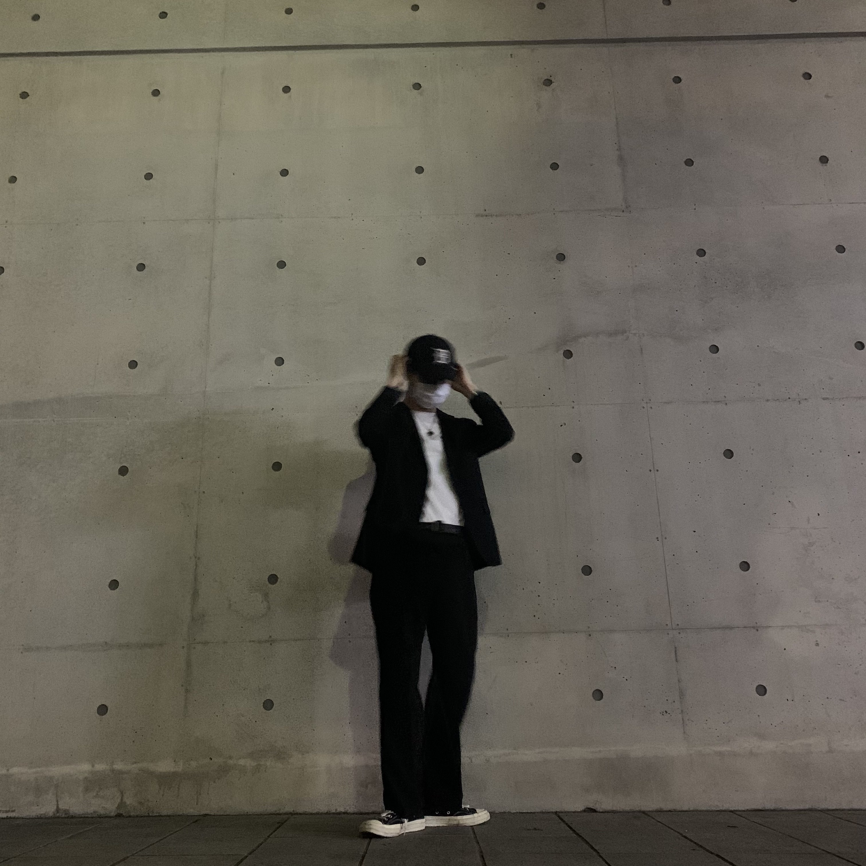 Converse x Play Comme des Garcons Chuck 70 Ox Black 착용 스타일