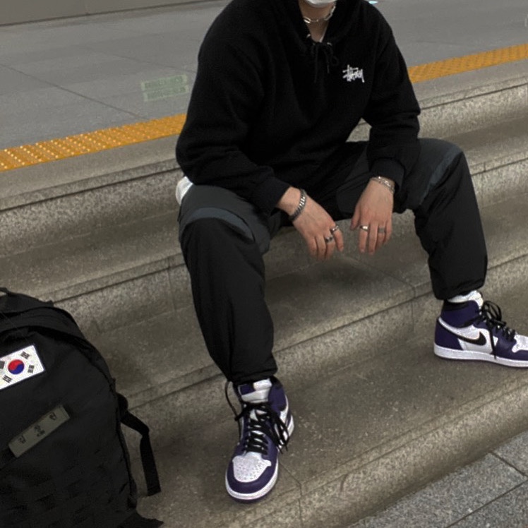 Jordan 1 Retro High OG Court Purple 2020 착용 스타일