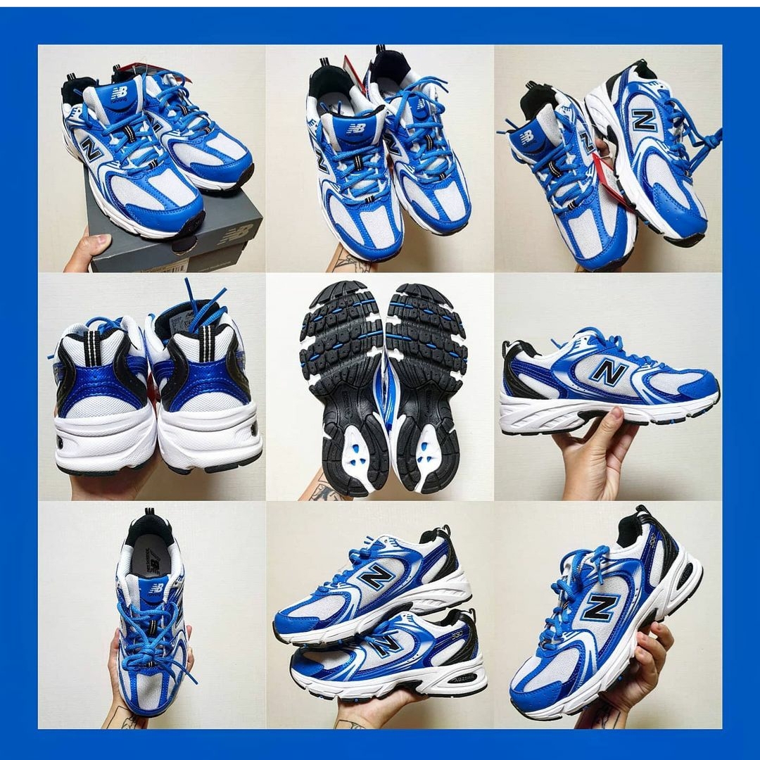 New Balance 530 White 착용 스타일