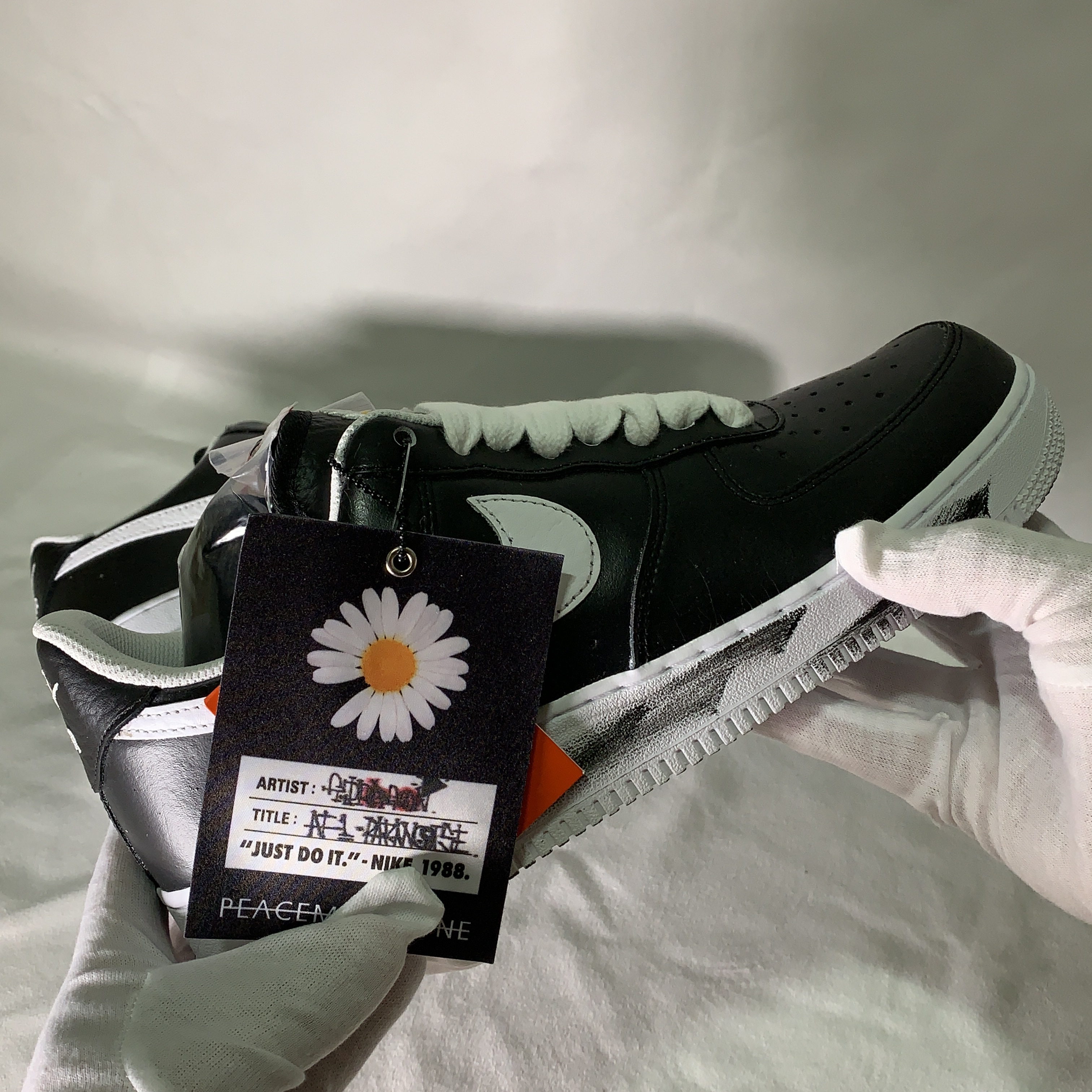Nike x Peaceminusone Air Force 1 Low Para-Noise 착용 스타일