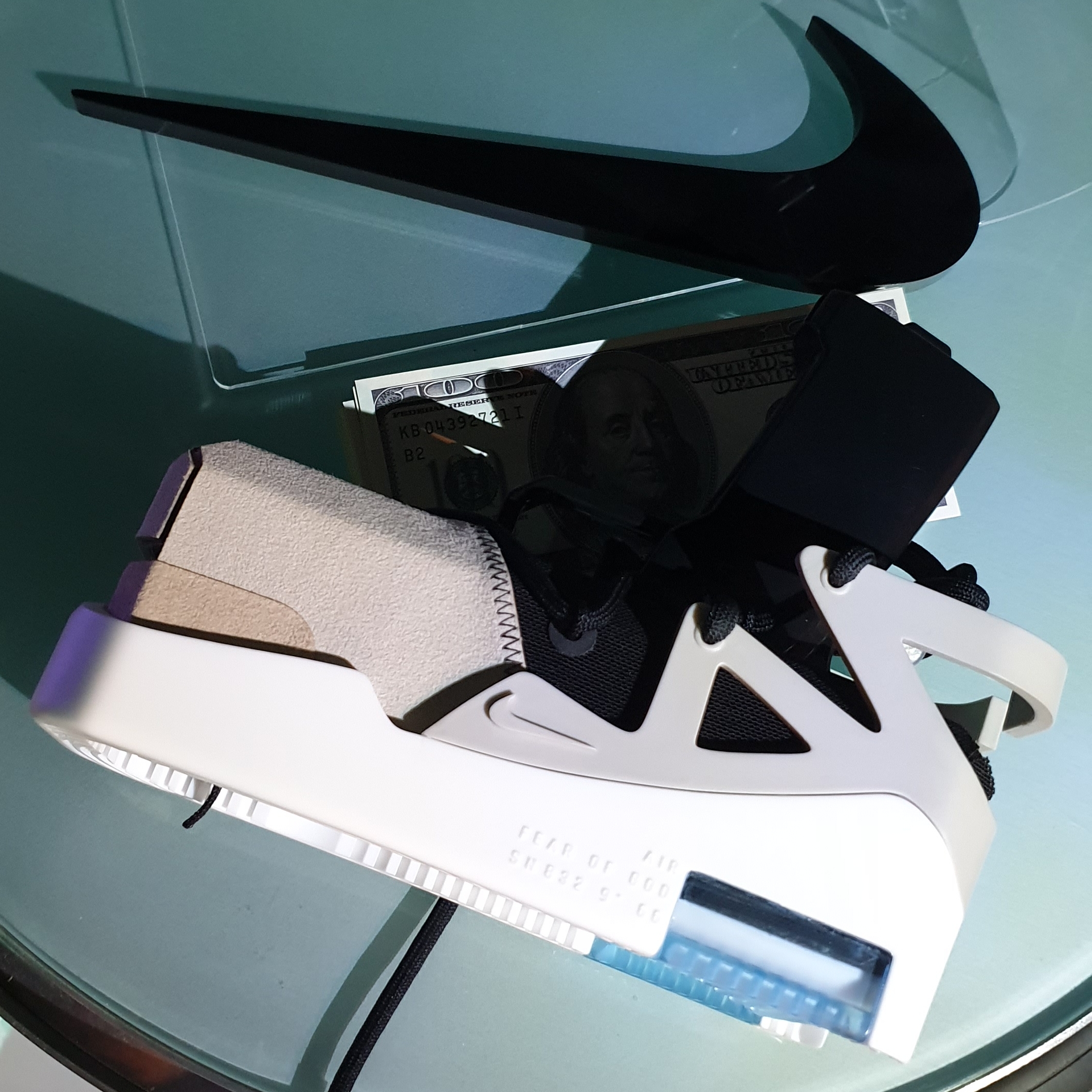 NIke x Fear of God Air Fear of God 1 Black 착용 스타일