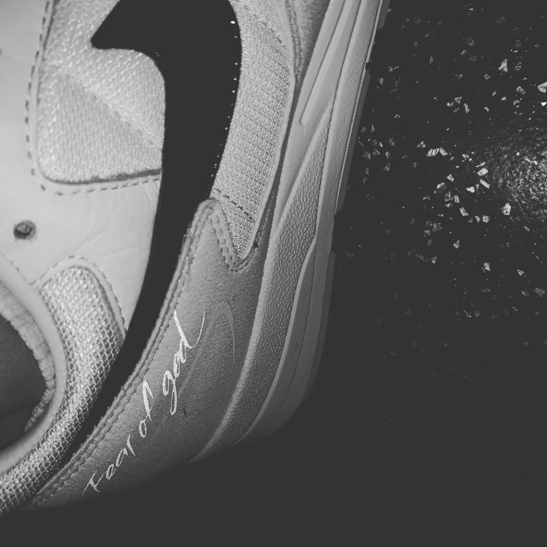 Nike x Fear of God Air Skylon 2 White 착용 스타일