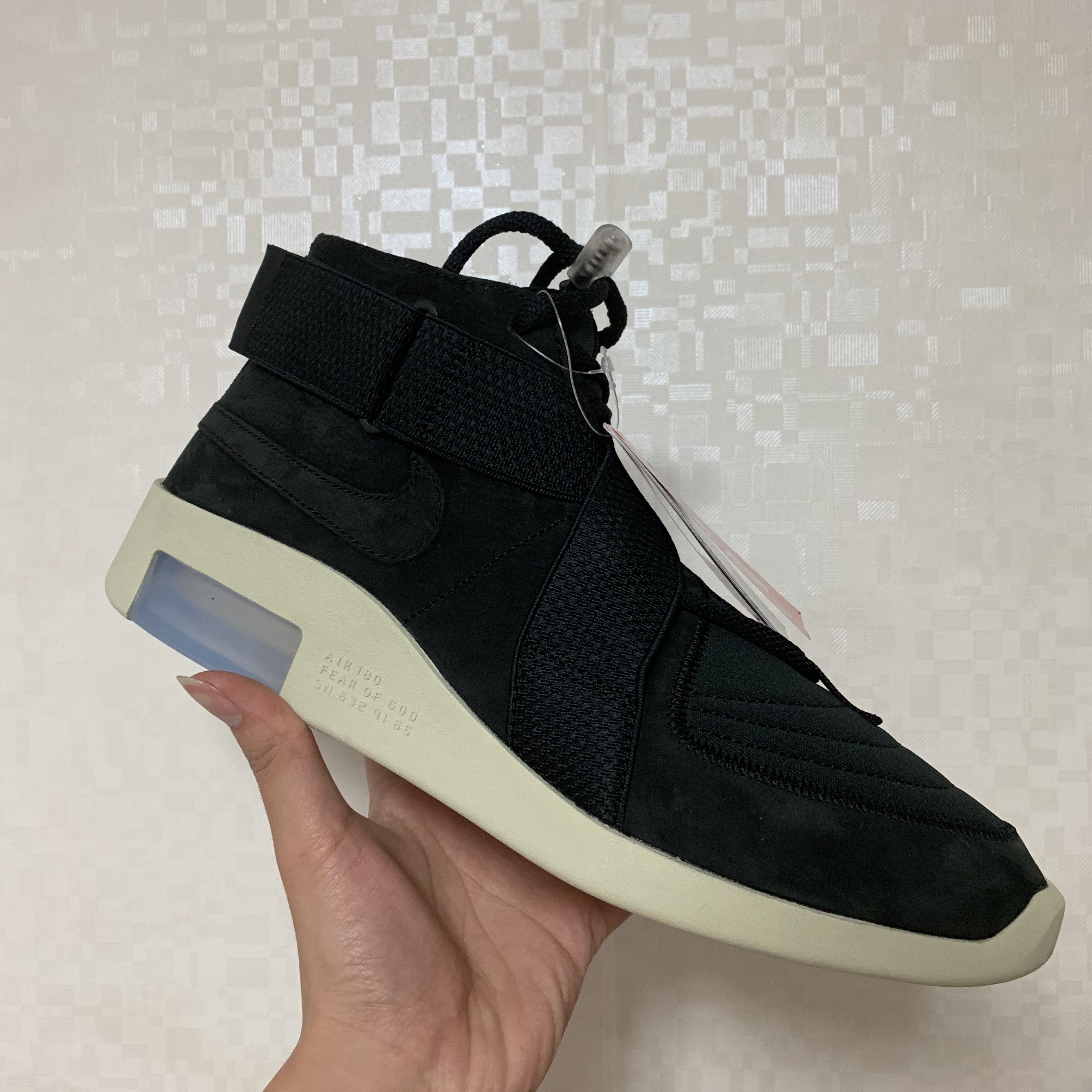Nike x Fear of God Air Fear of God Raid Black 착용 스타일