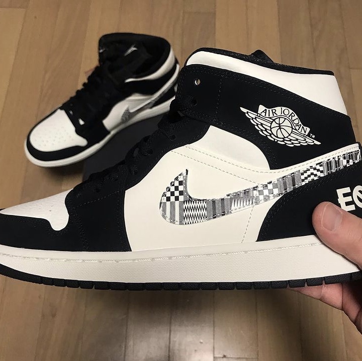Jordan 1 Mid Equality 2019 착용 스타일 - 1