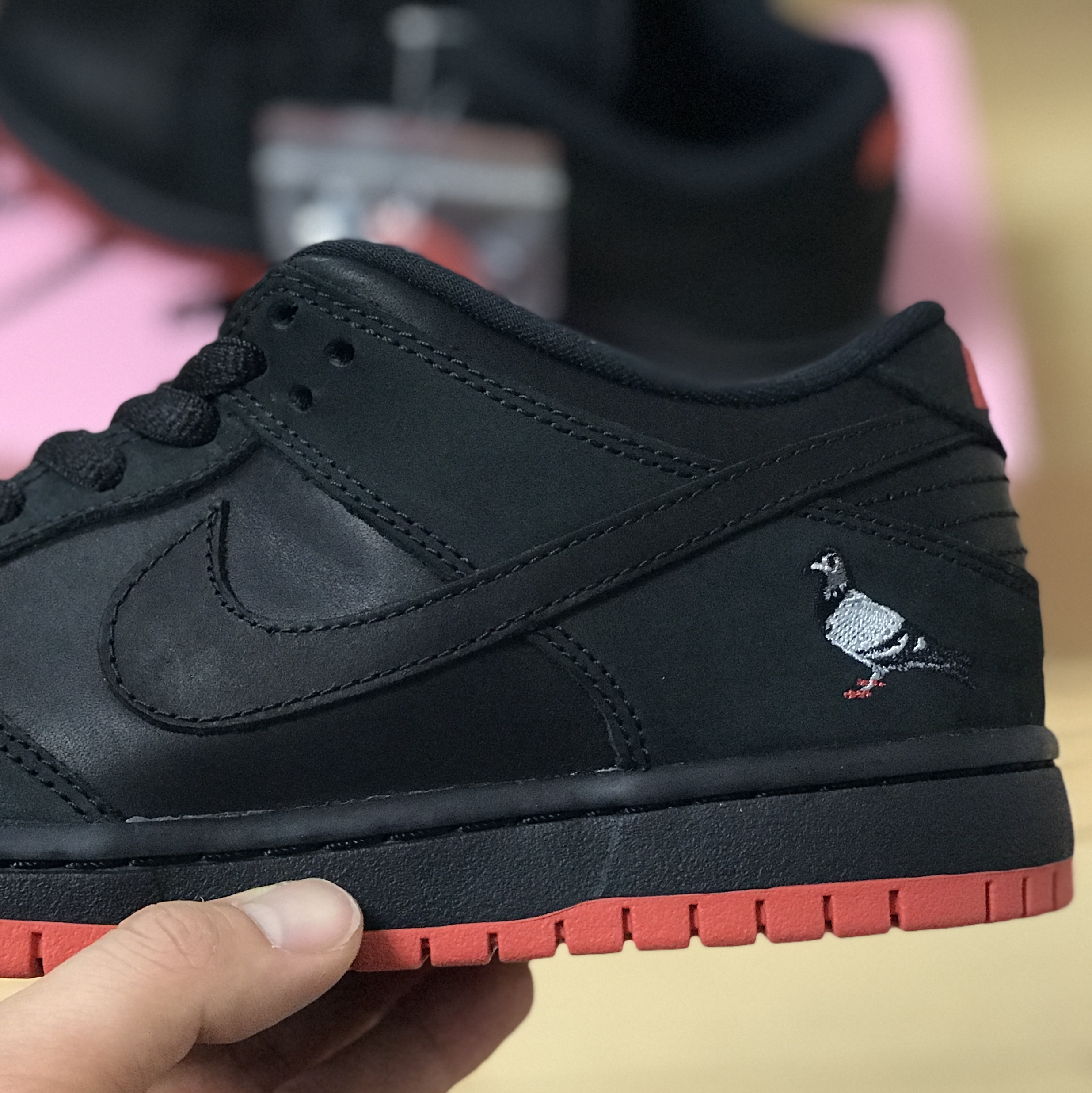 Nike x Staple SB Dunk Low Black Pigeon 착용 스타일