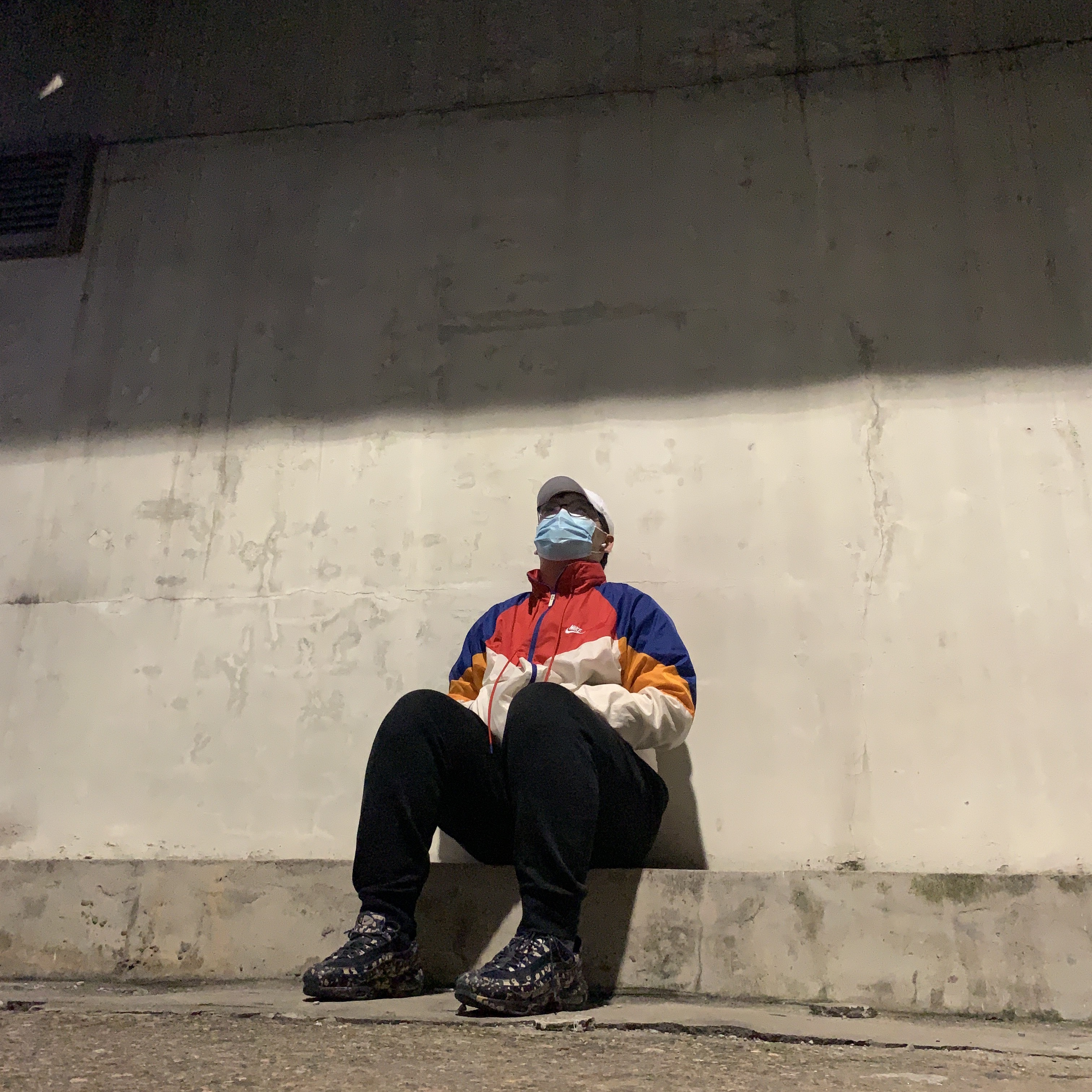 Nike x Cav Empt Air Max 95 Blackened Blue 착용 스타일