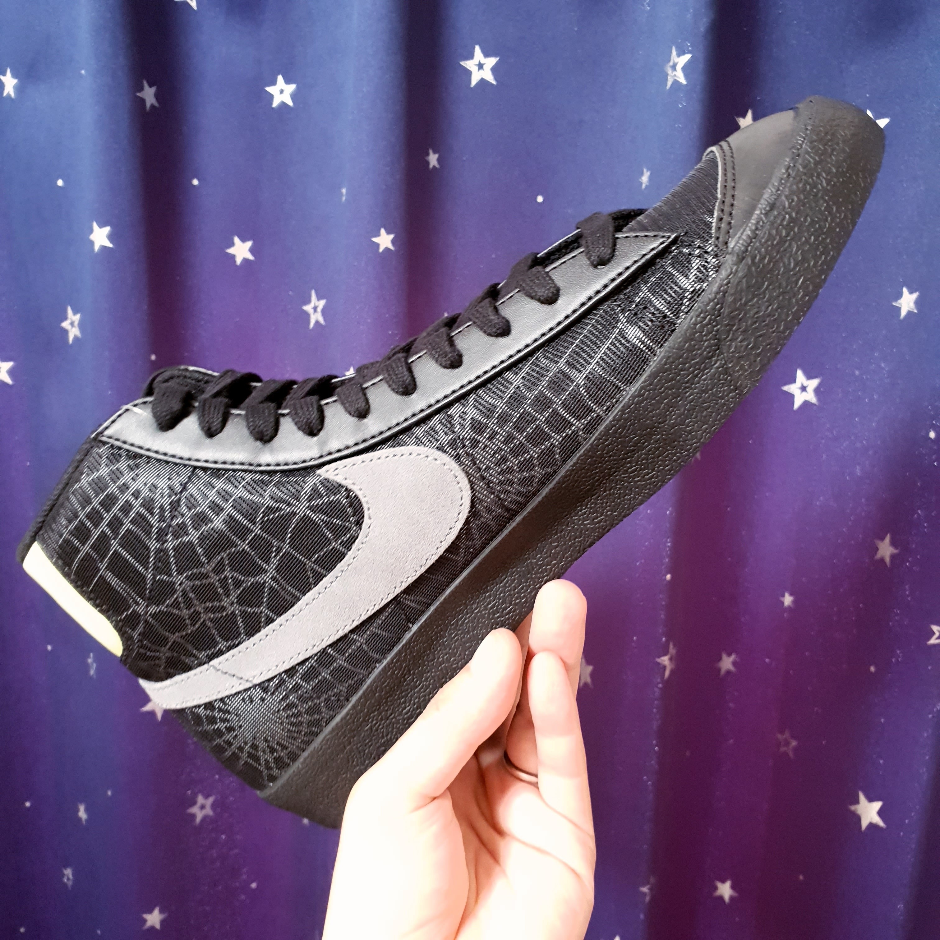 Nike Blazer Mid '77 Spider Web 착용 스타일 - 2