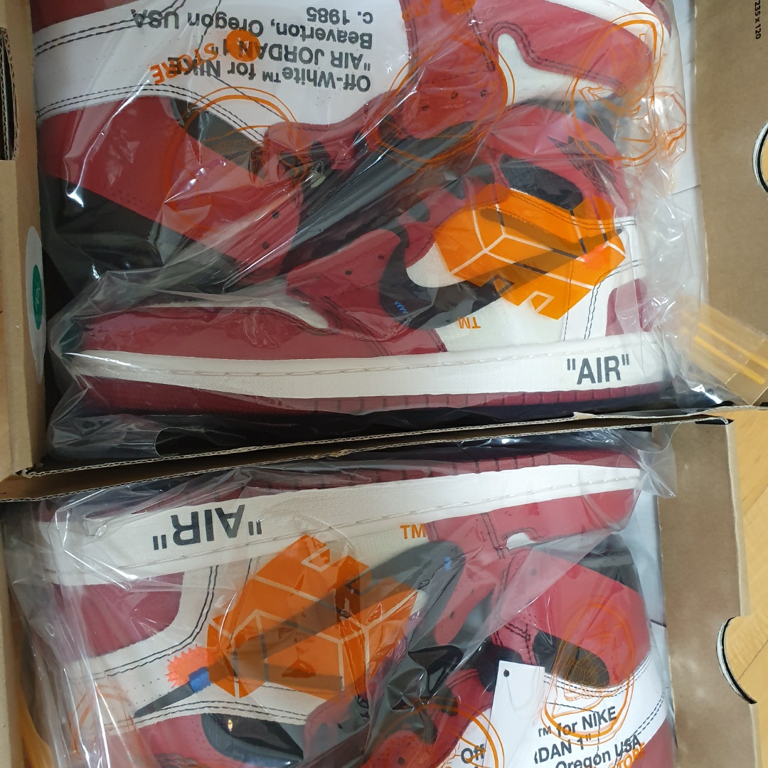 Jordan 1 x Off-White Retro High Chicago The Ten 착용 스타일