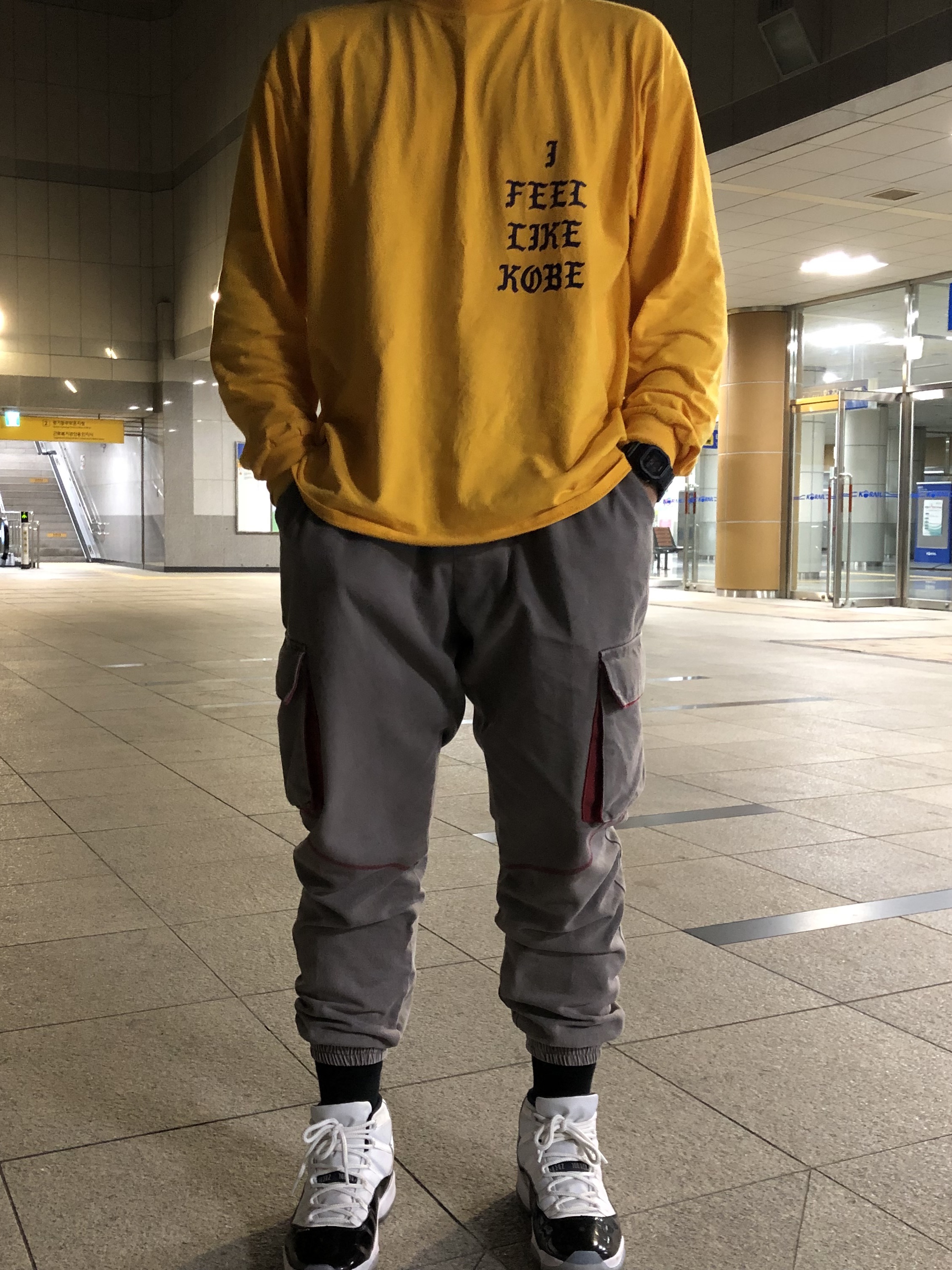 Jordan 11 Retro Concord 2018 착용 스타일