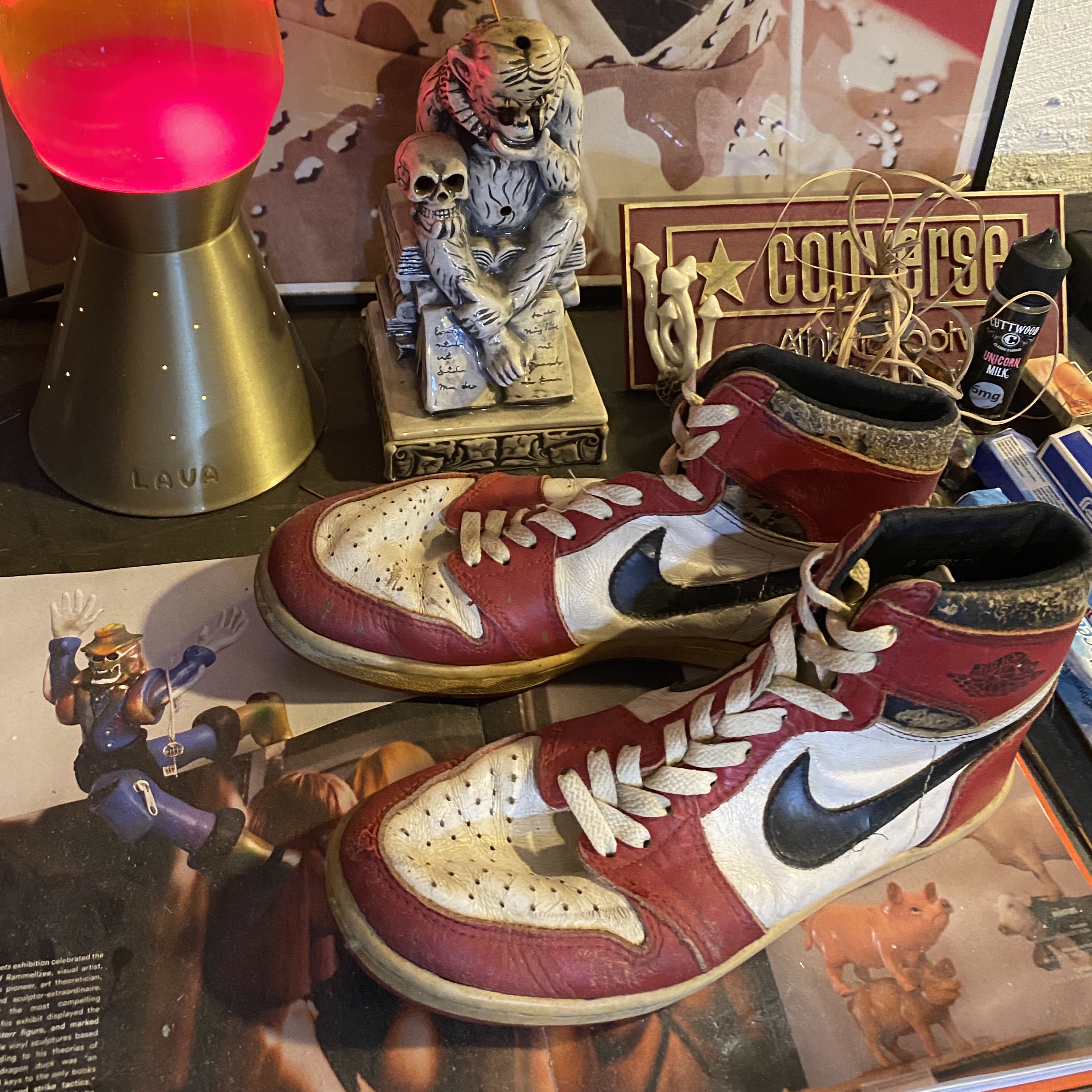 Jordan 1 OG Chicago 1985 착용 스타일