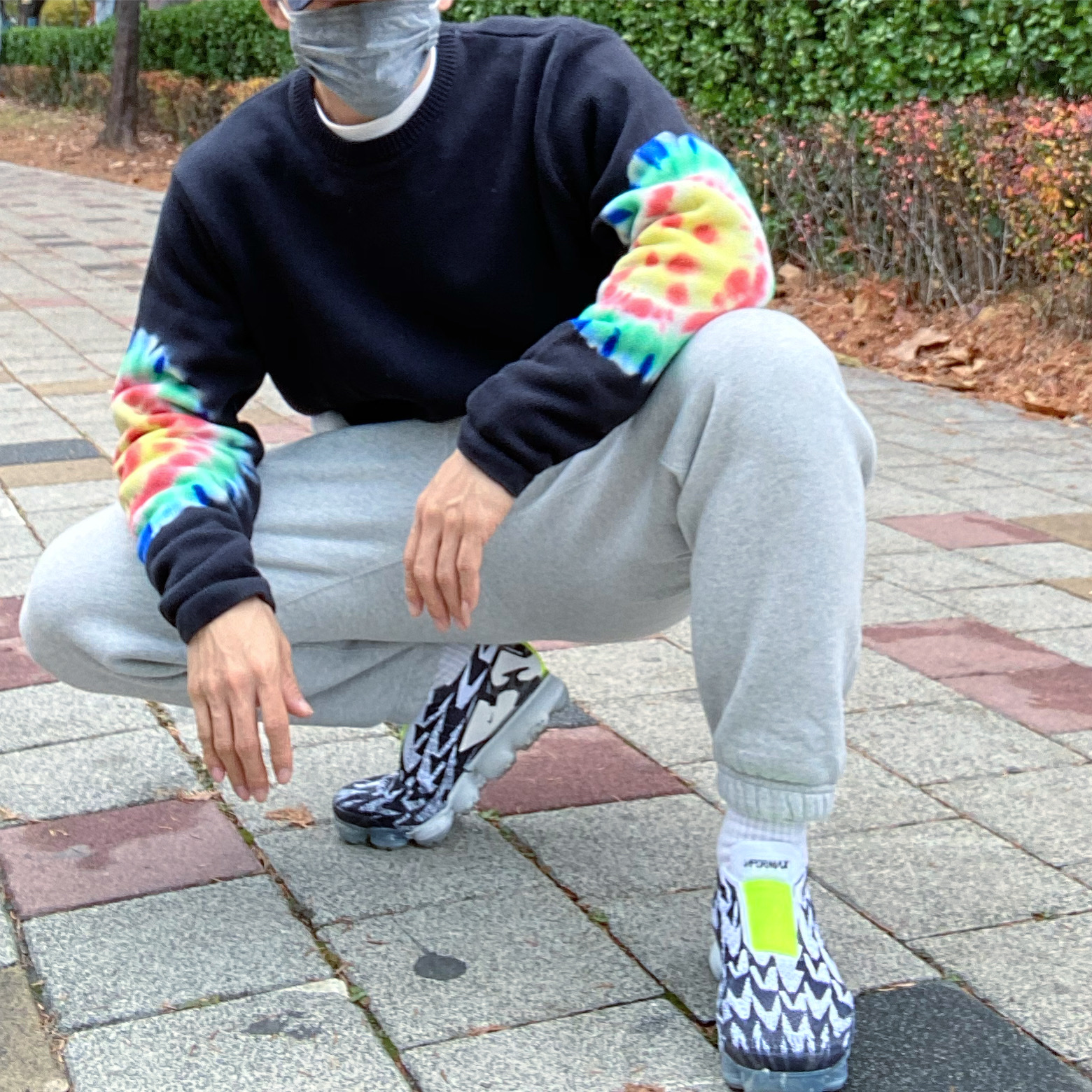 Nike x Acronym Air VaporMax Moc 2 Light Bone 착용 스타일