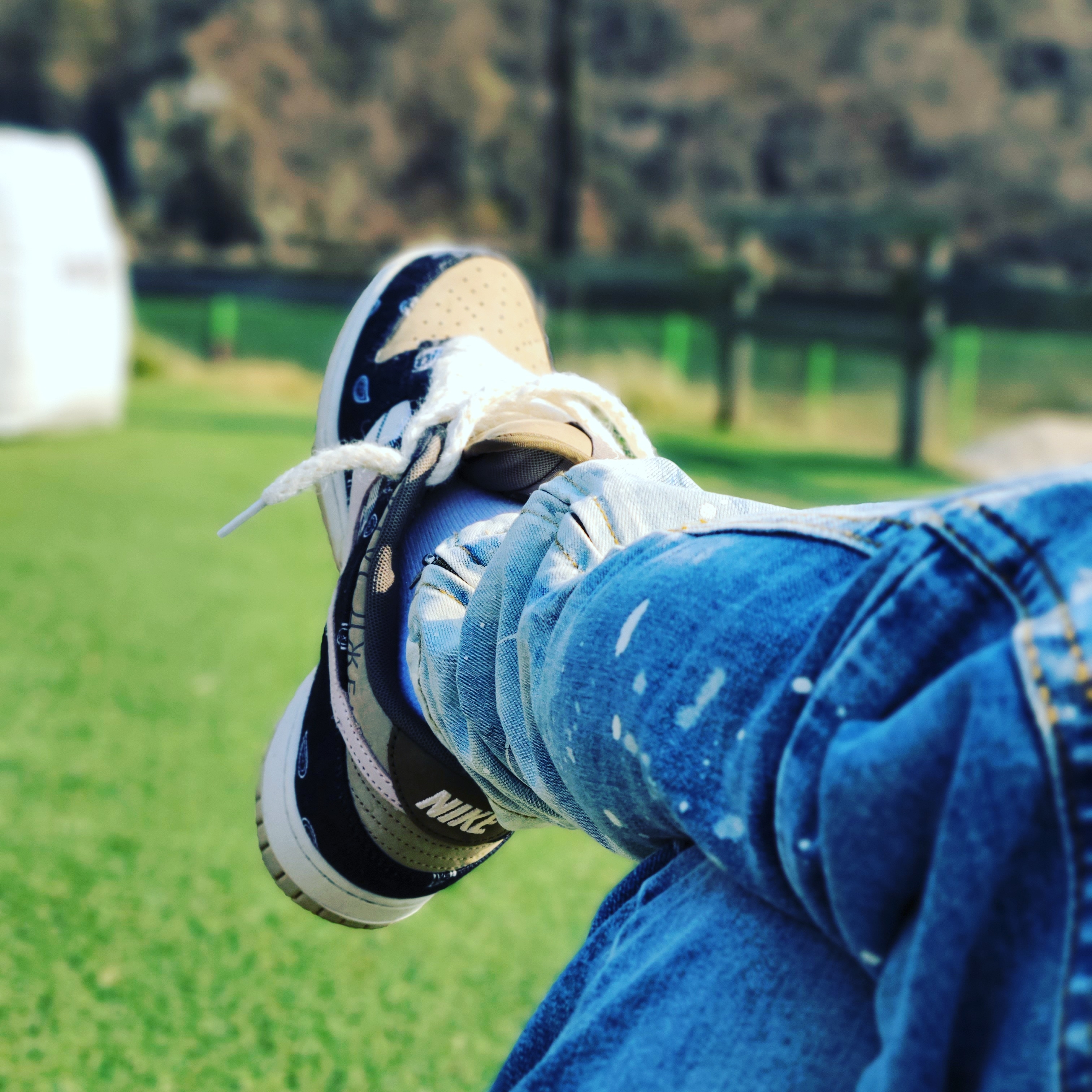 Nike x Travis Scott SB Dunk Low 착용 스타일