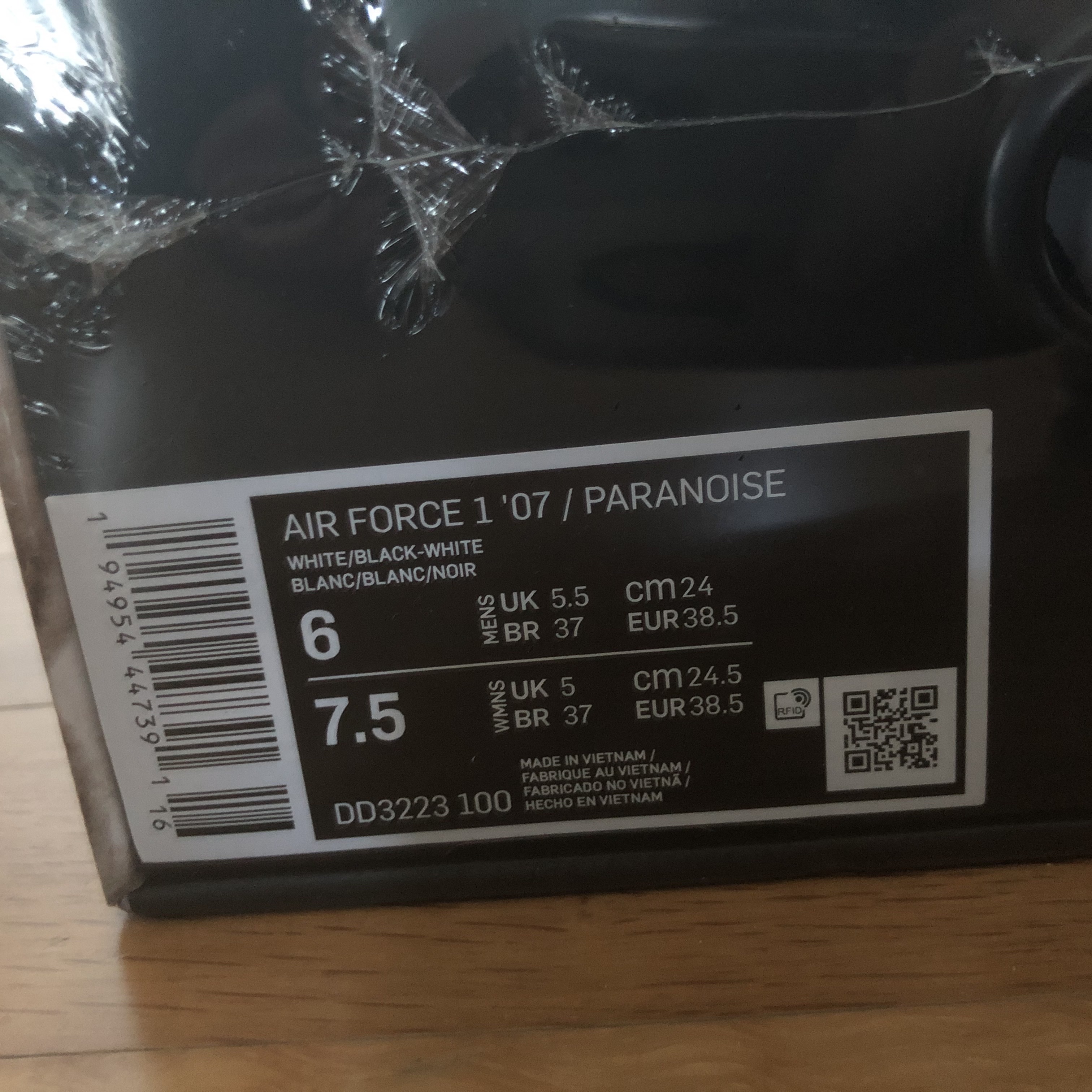 Nike x Peaceminusone Air Force 1 Low Para-Noise 2.0 착용 스타일 - 2