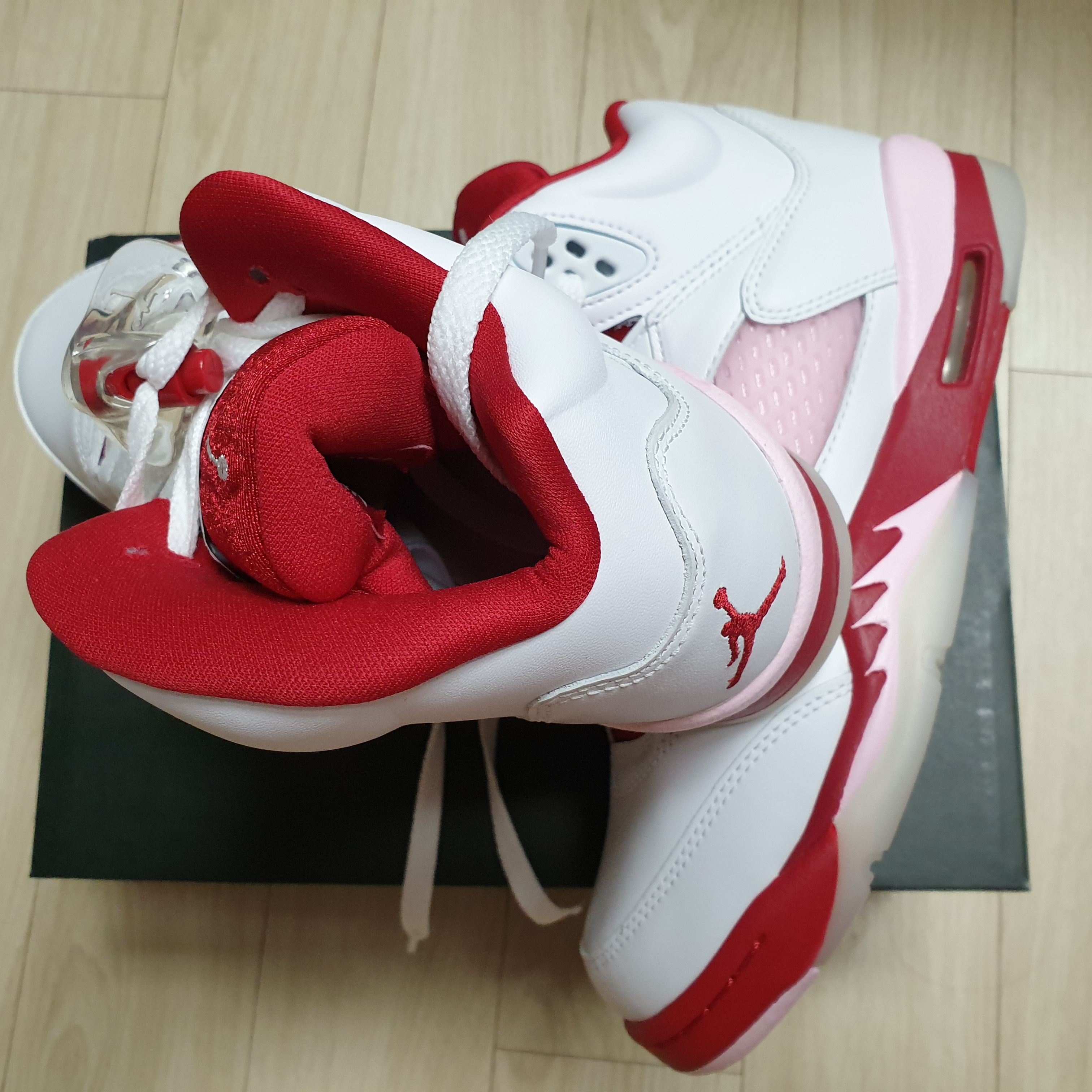 (GS) Jordan 5 Retro Pink Foam 착용 스타일 - 5