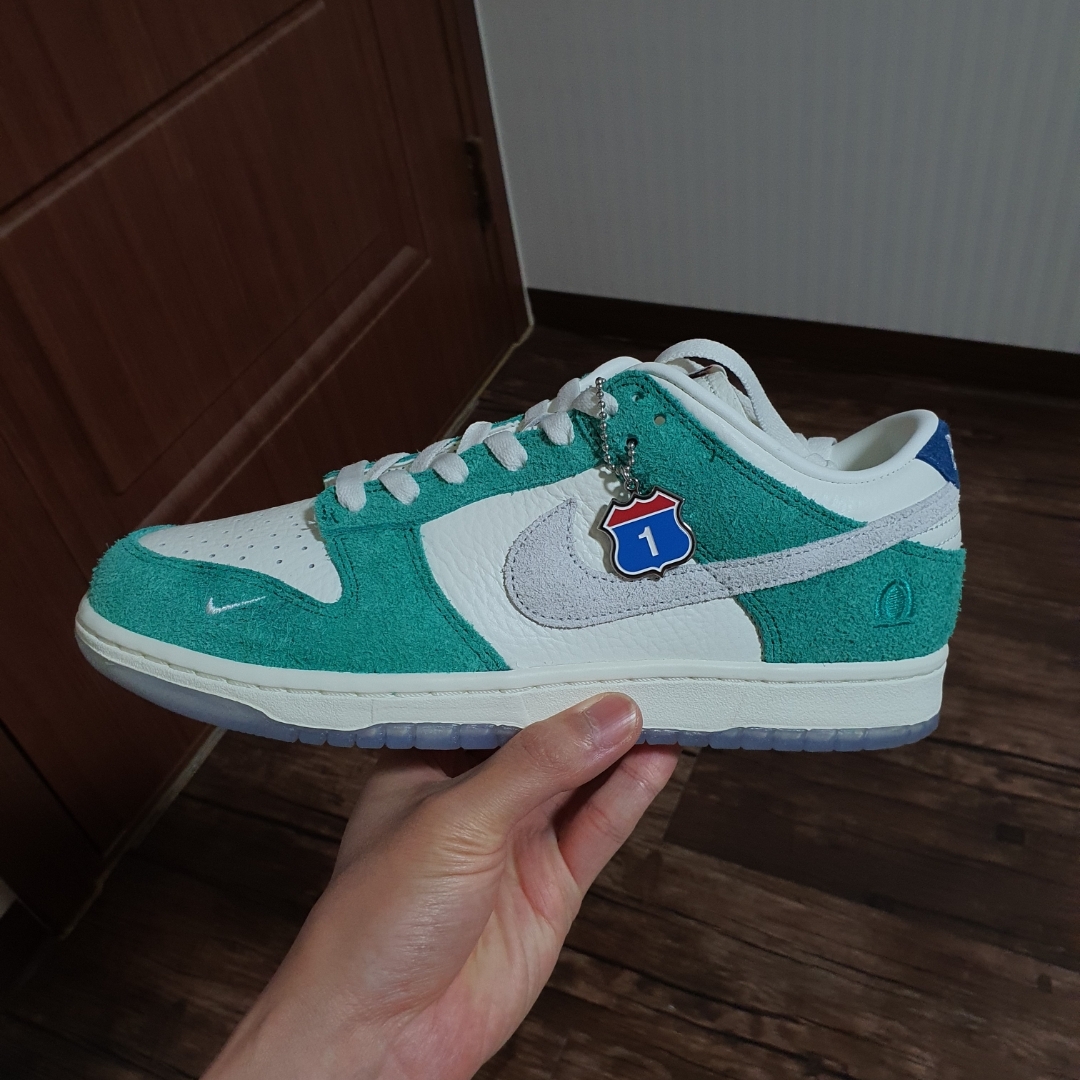 Nike x Kasina Dunk Low Road Sign - Kasina Exclusive 착용 스타일