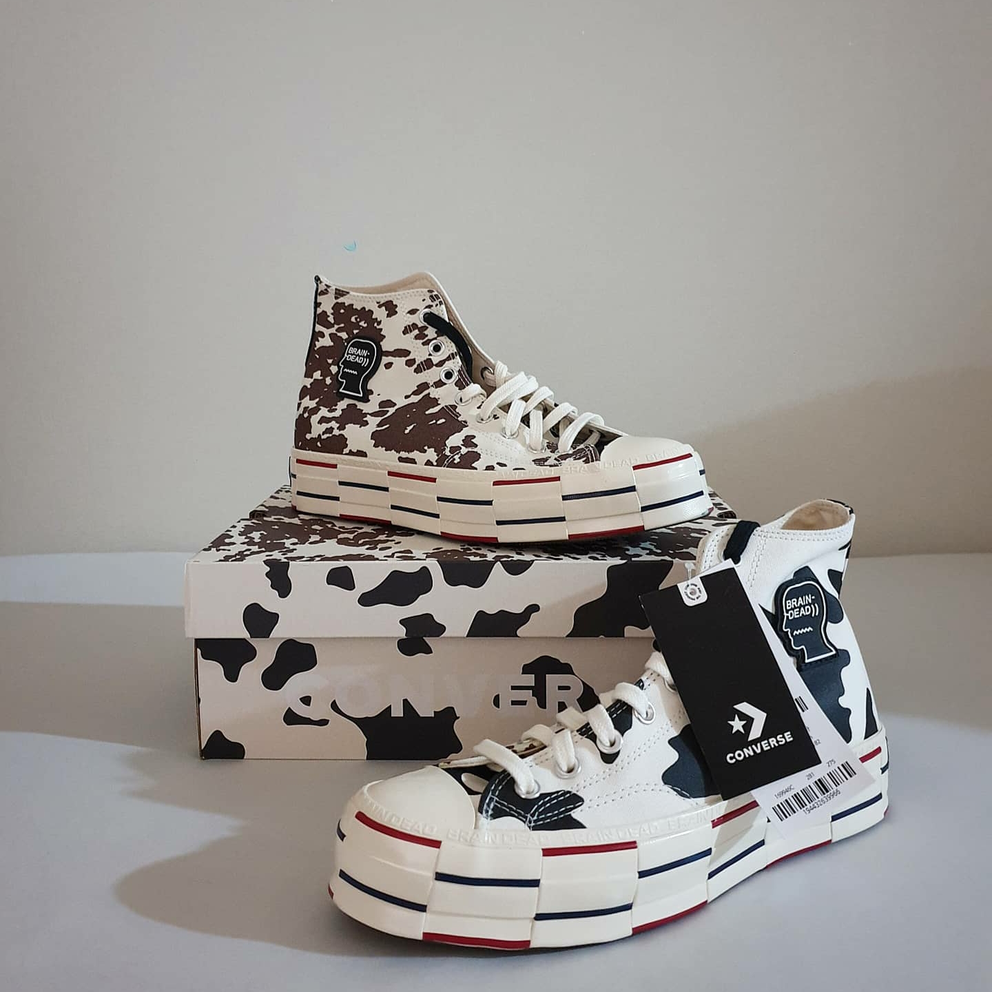 Converse x Brain Dead Chuck 70 Hi Egret 착용 스타일