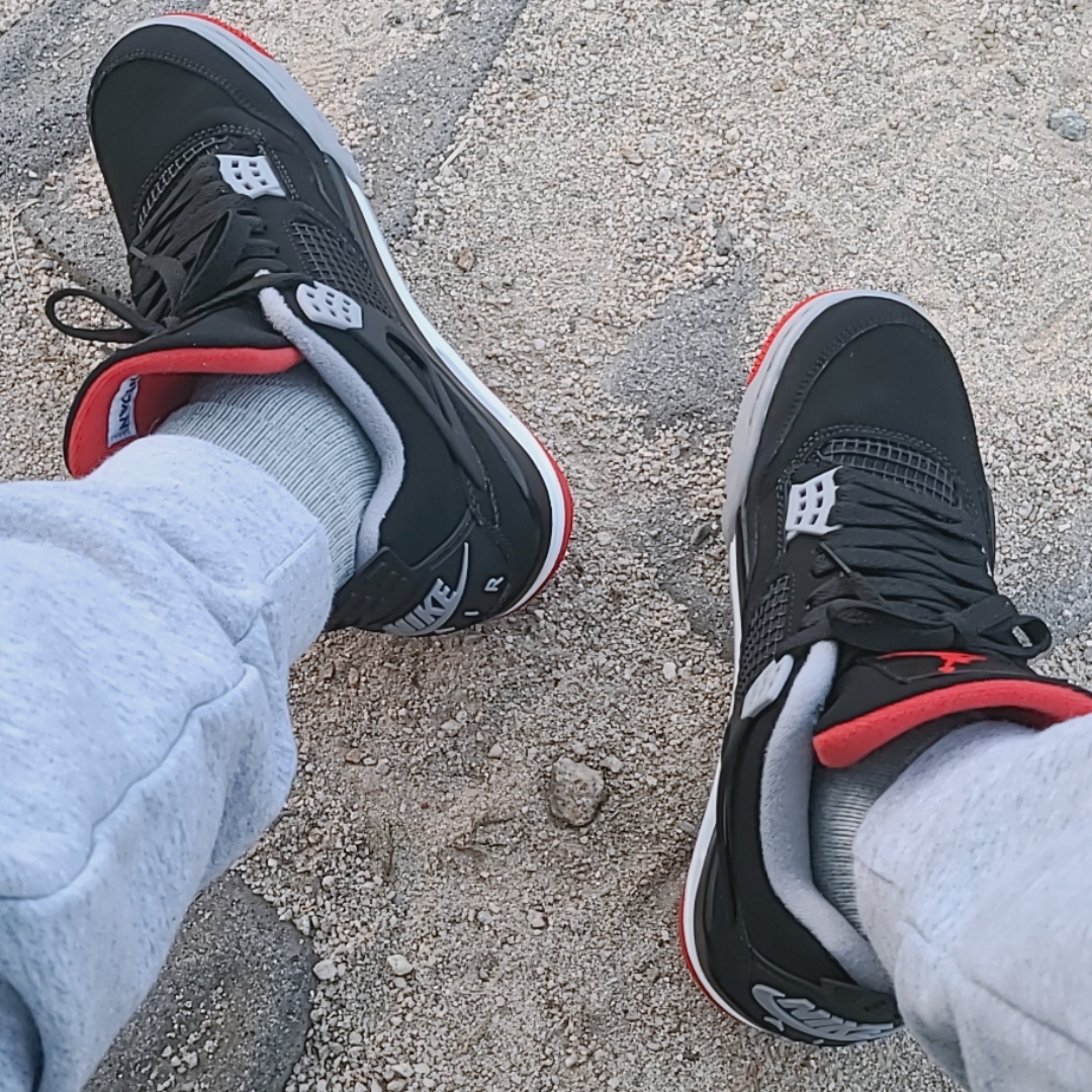 Jordan 4 Retro Bred 2019 착용 스타일
