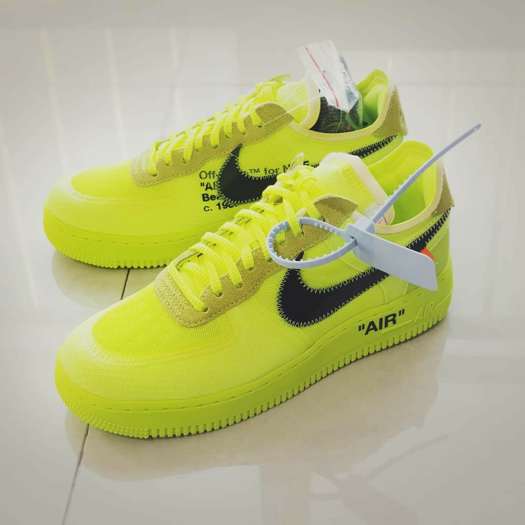 Nike x Off-White Air Force 1 Low Volt 착용 스타일 - 2
