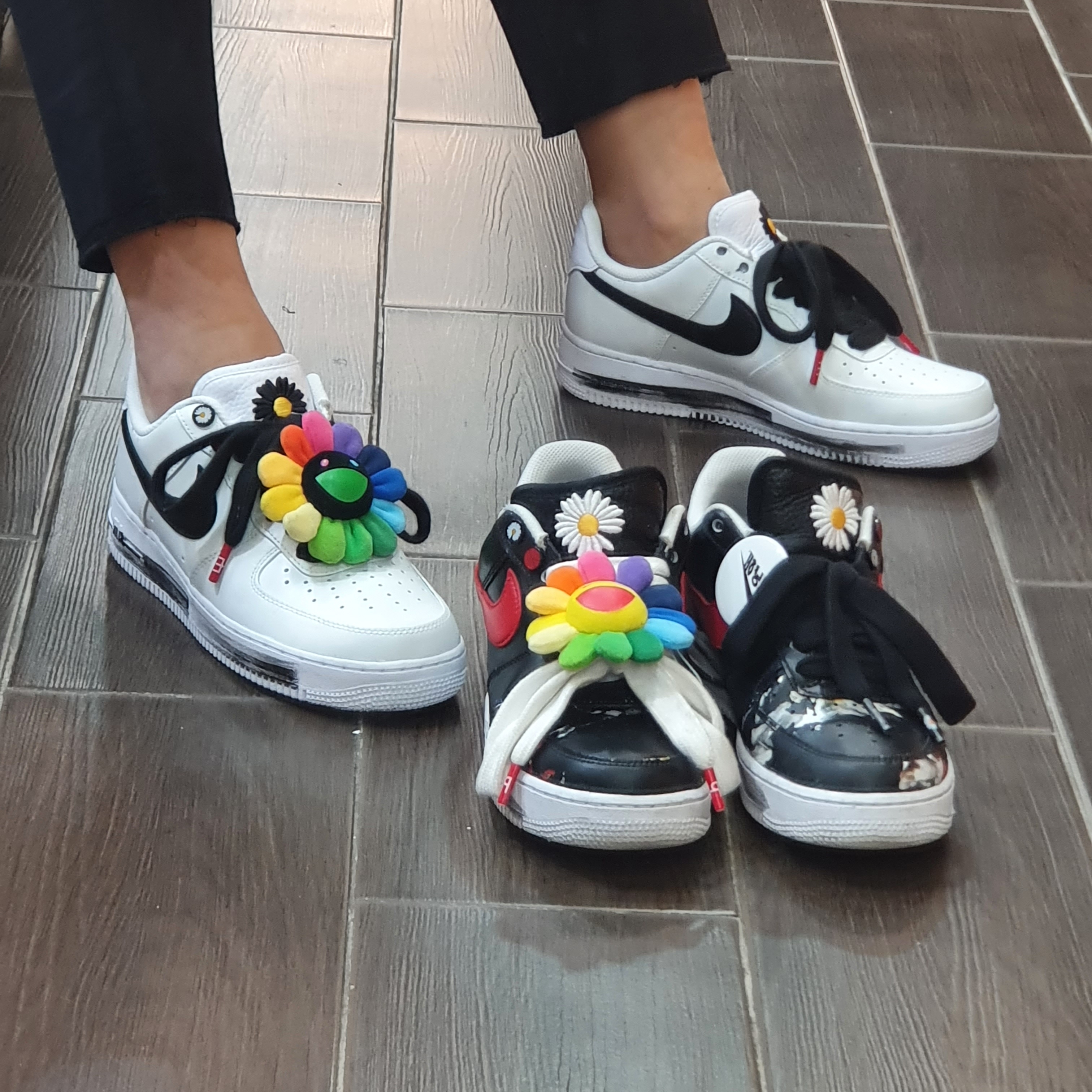 Nike x Peaceminusone Air Force 1 Low Para-Noise 2.0, Nike x Peaceminusone Air Force 1 Low Para-Noise - Korea Exclusive 착용 스타일