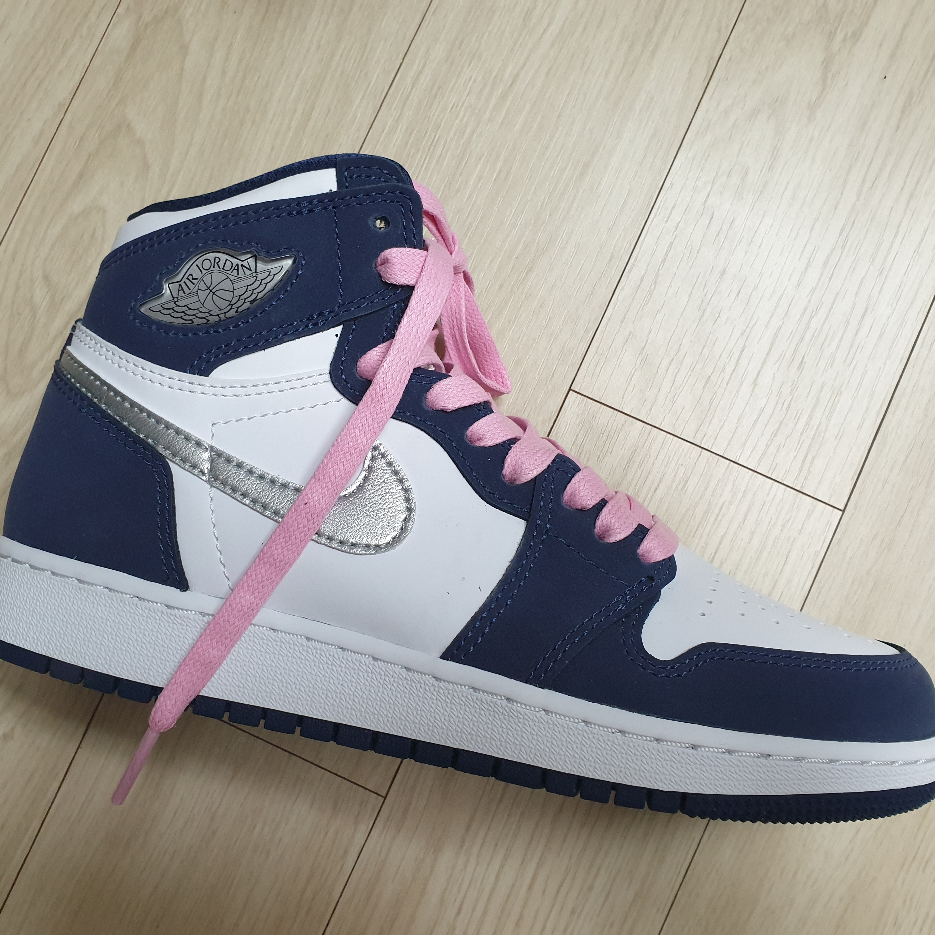 (GS) Jordan 1 Retro High OG CO.JP Midnight Navy 착용 스타일 - 4