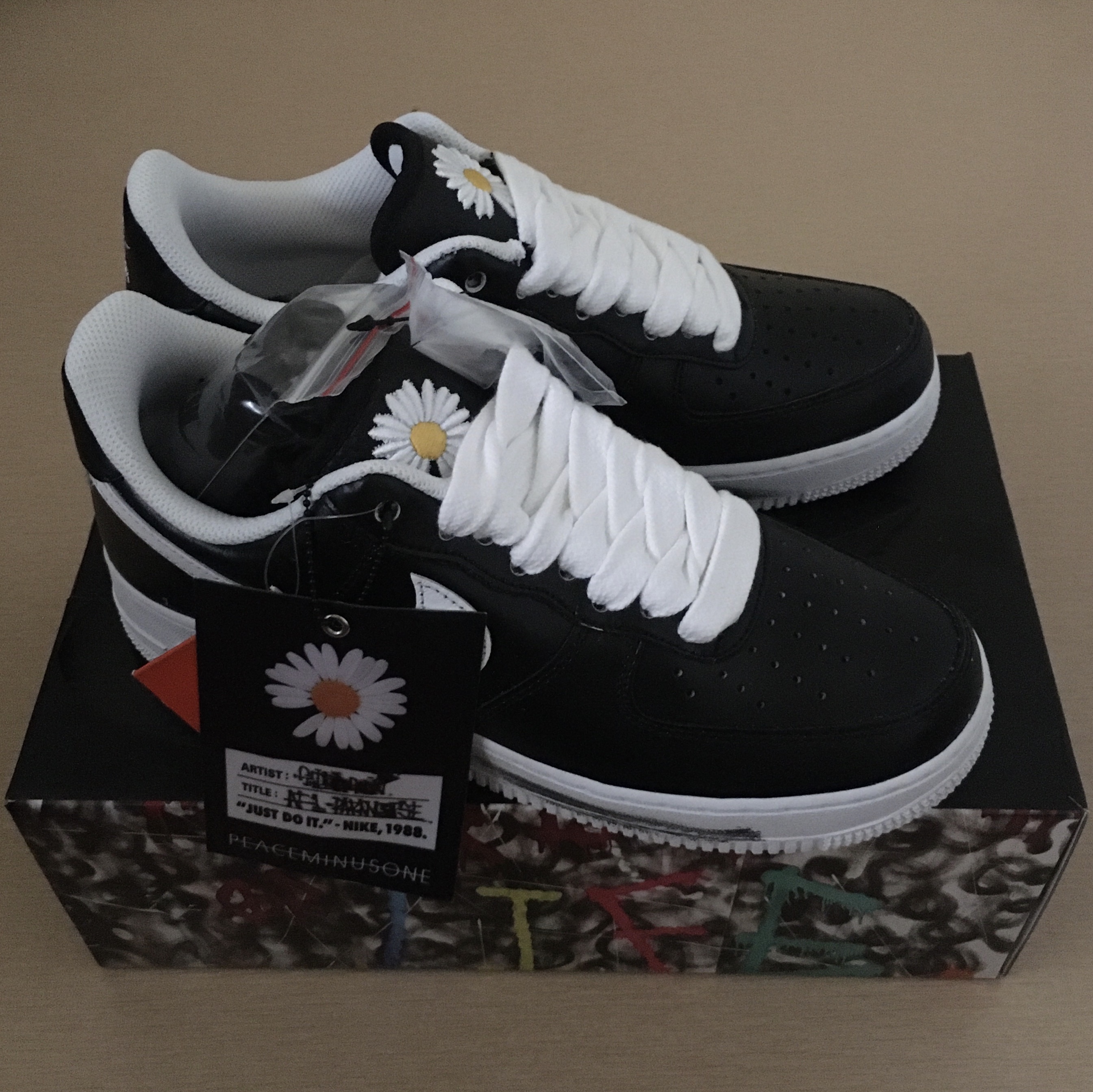 Nike x Peaceminusone Air Force 1 Low Para-Noise 착용 스타일 - 2