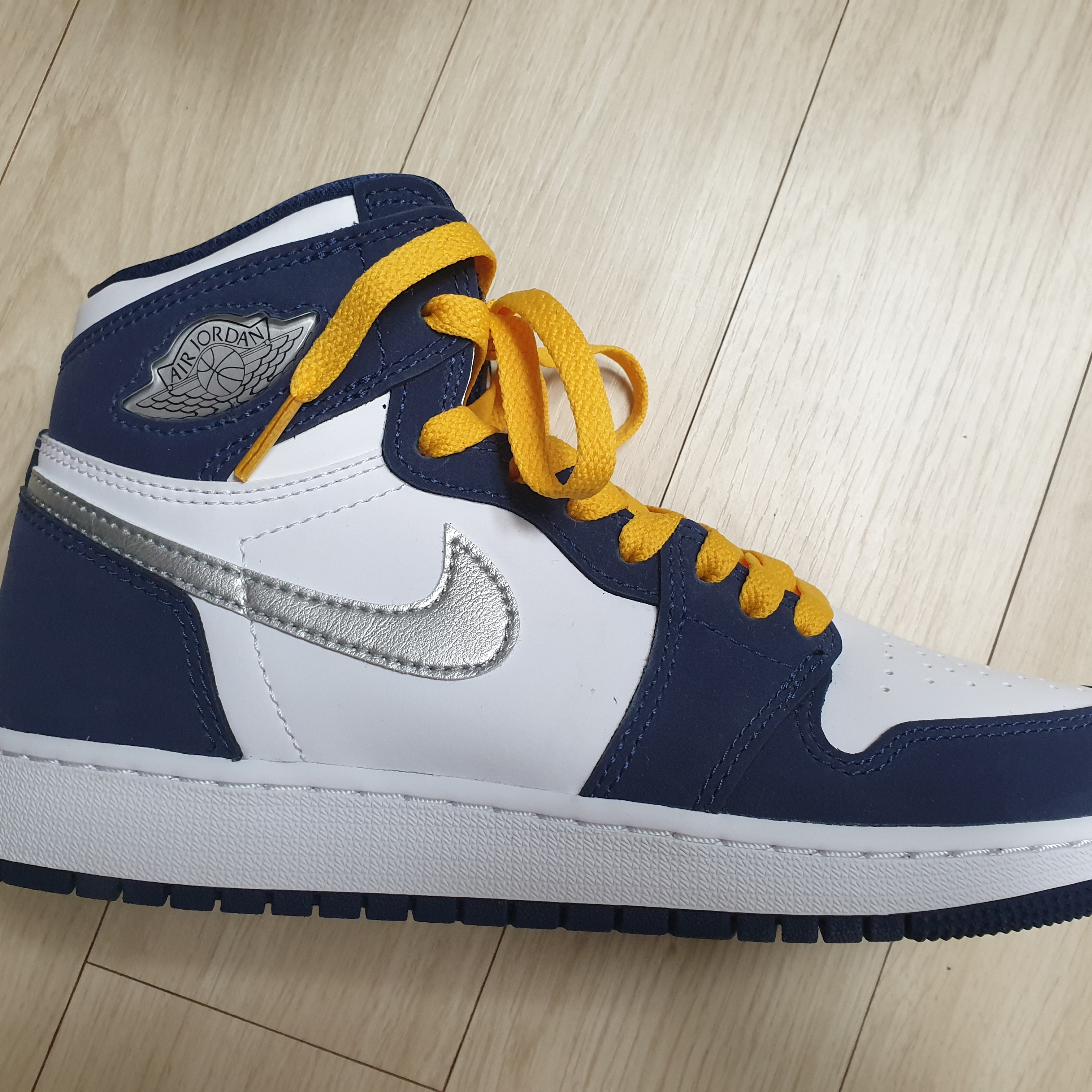 (GS) Jordan 1 Retro High OG CO.JP Midnight Navy 착용 스타일 - 3