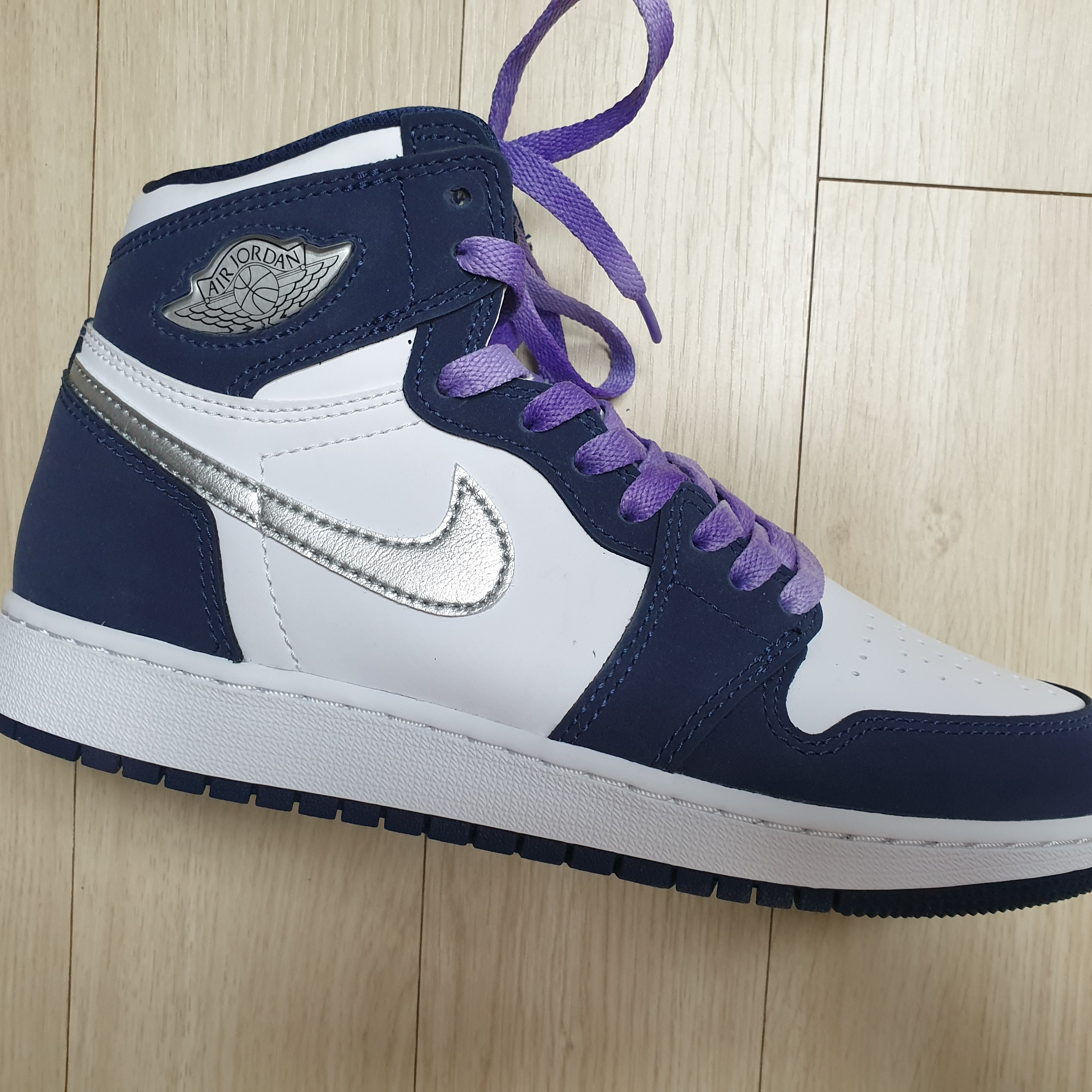 (GS) Jordan 1 Retro High OG CO.JP Midnight Navy 착용 스타일 - 2