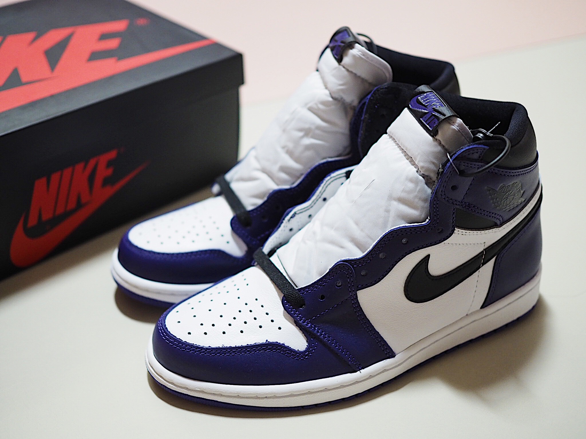 Jordan 1 Retro High OG Court Purple 2020 착용 스타일
