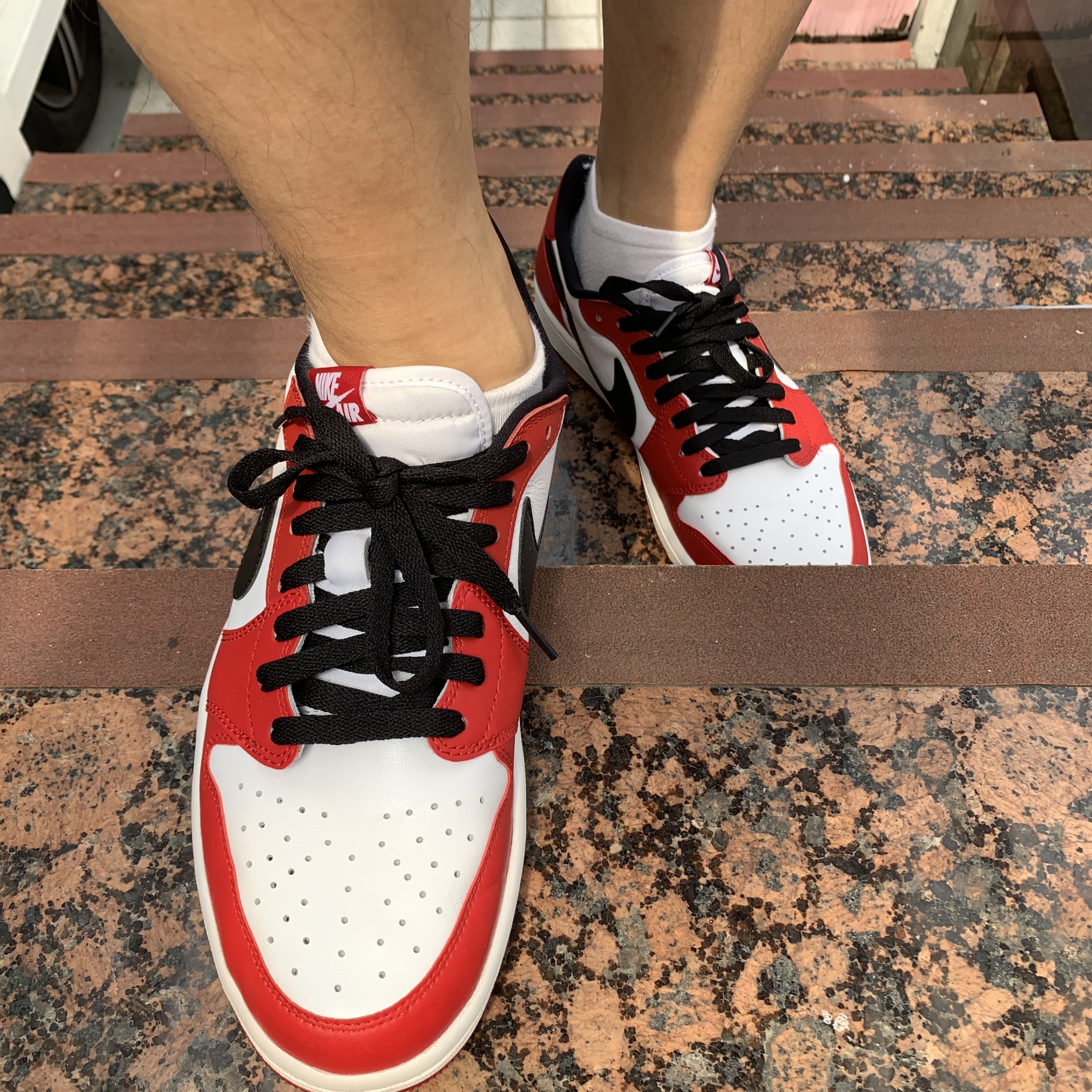 Jordan 1 Retro Low OG Chicago 2016 착용 스타일