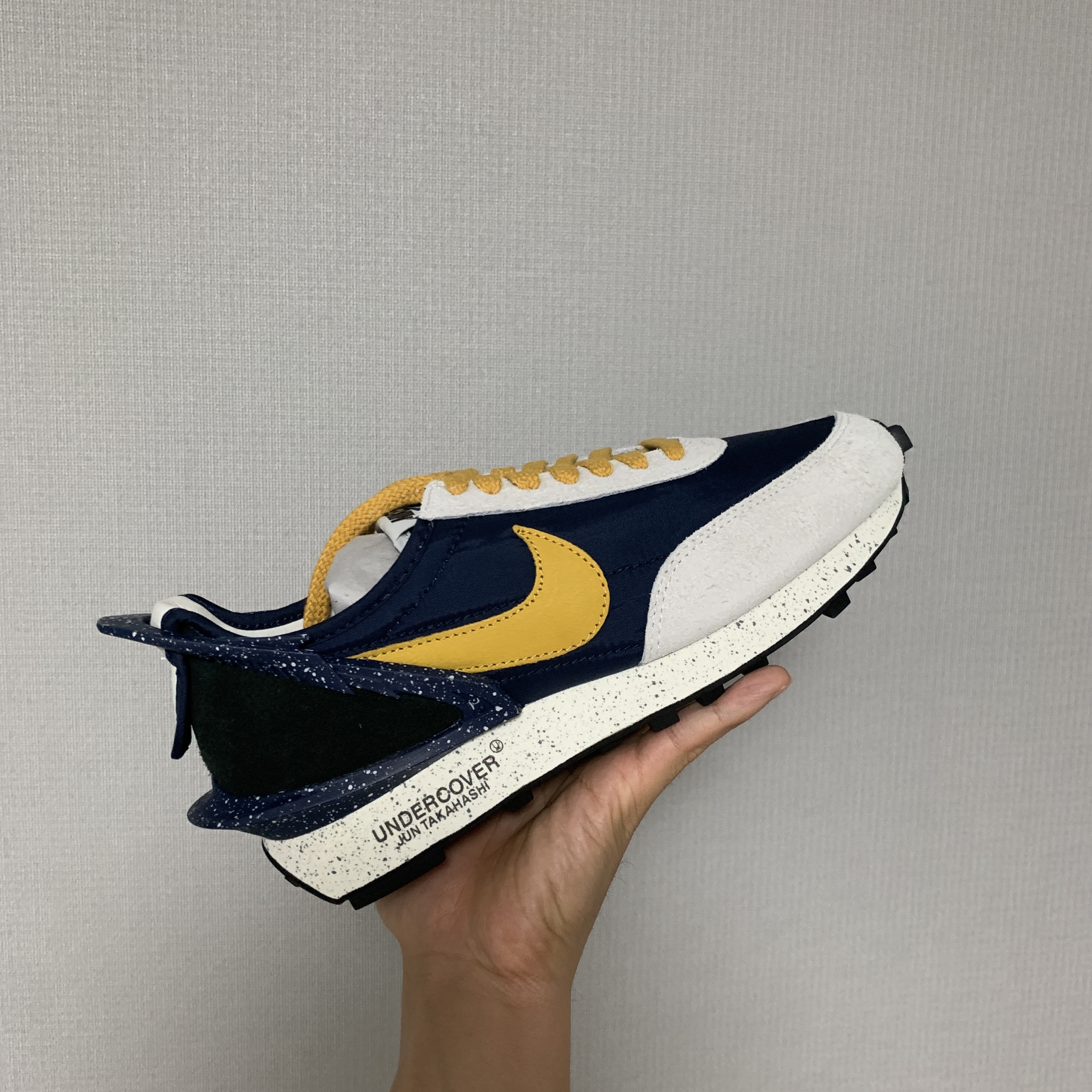 (W) Nike x Undercover Daybreak Obsidian 착용 스타일 - 1
