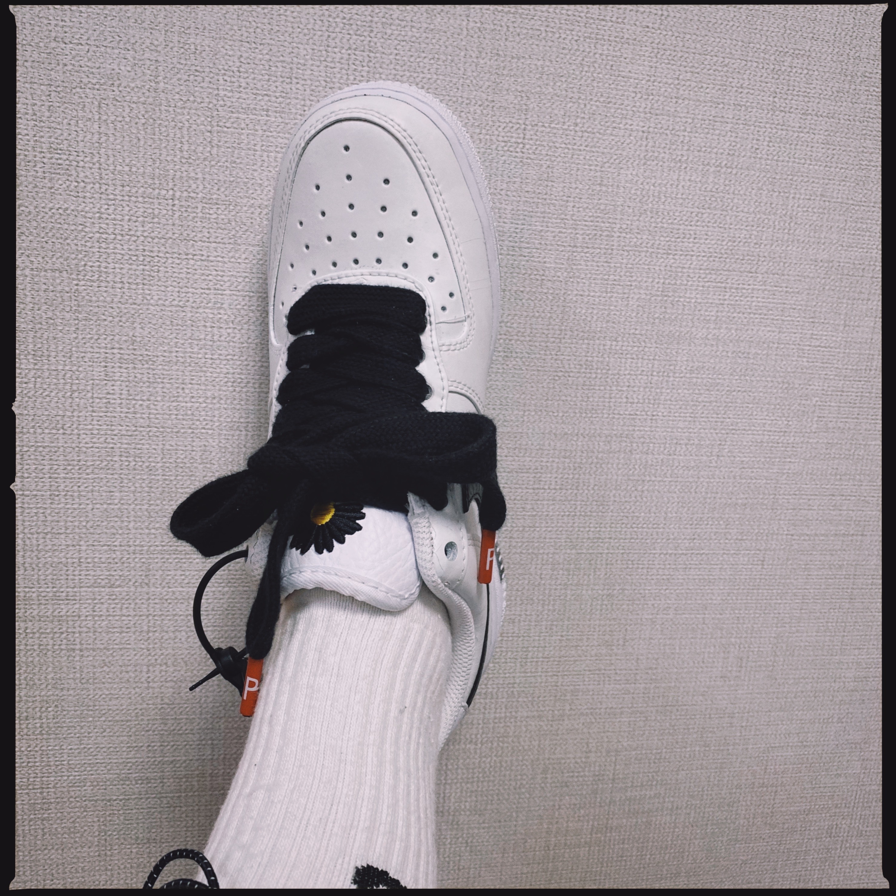 Nike x Peaceminusone Air Force 1 Low Para-Noise 2.0 착용 스타일 - 4